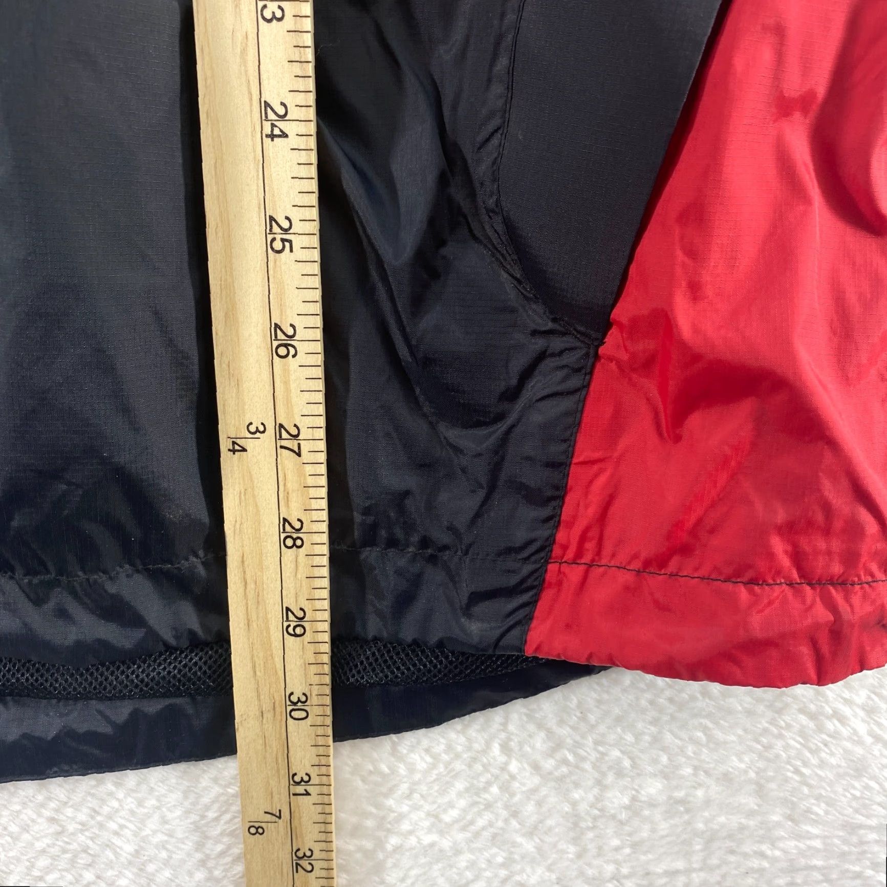 Vintage New Solaris Waterproof Breathable Rain Jacket Windbreaker Red Black Mens Large Size US L / EU 52-54 / 3 - 7 Thumbnail
