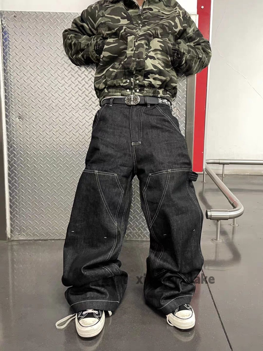 Jean zx punk grunge hiphop cargo louisvuitton bape style jeans Size US 36 / EU 52 - 5 Thumbnail