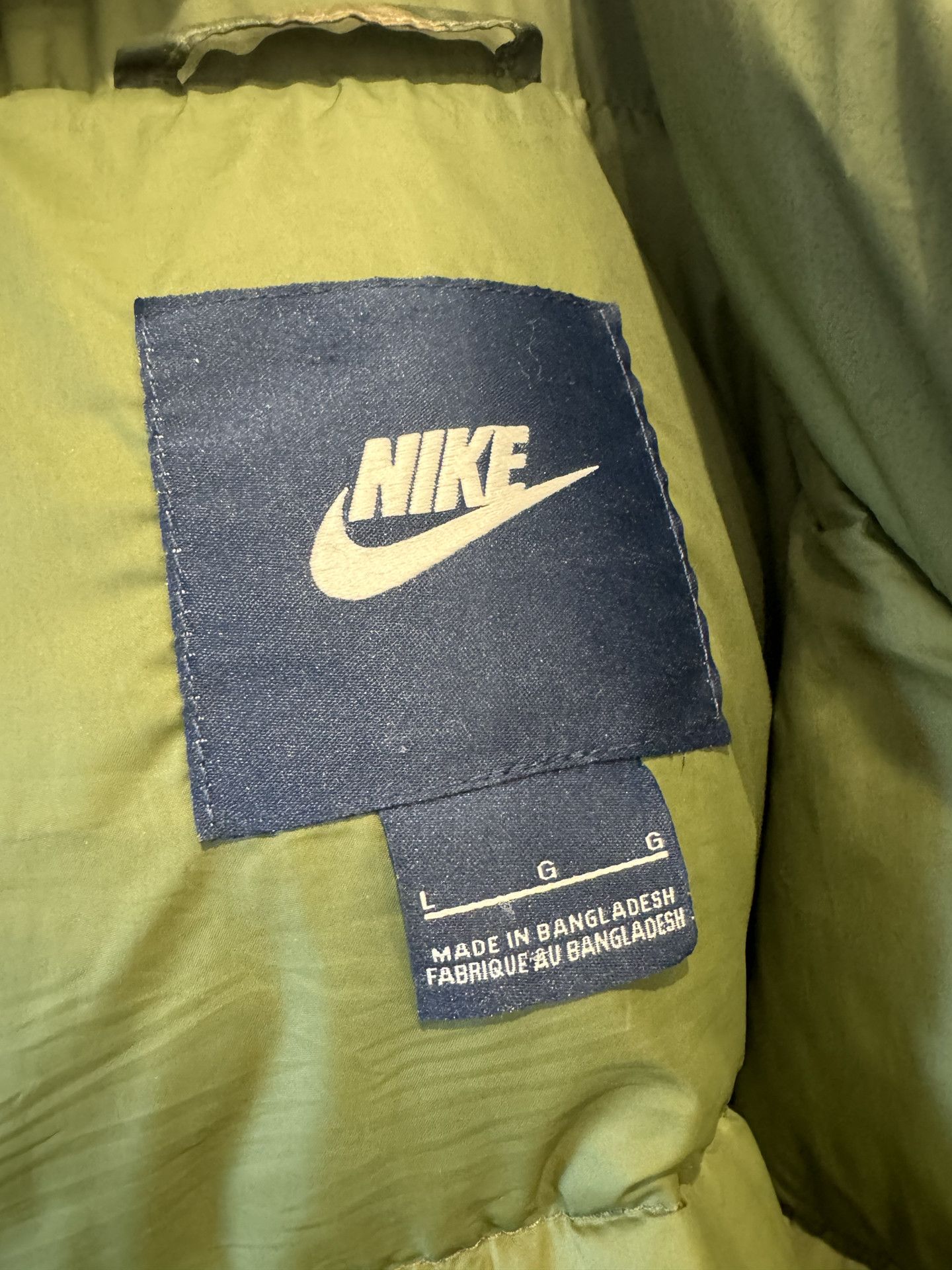 Nike Nike Puffer Camo Jacket Size US L / EU 52-54 / 3 - 5 Thumbnail