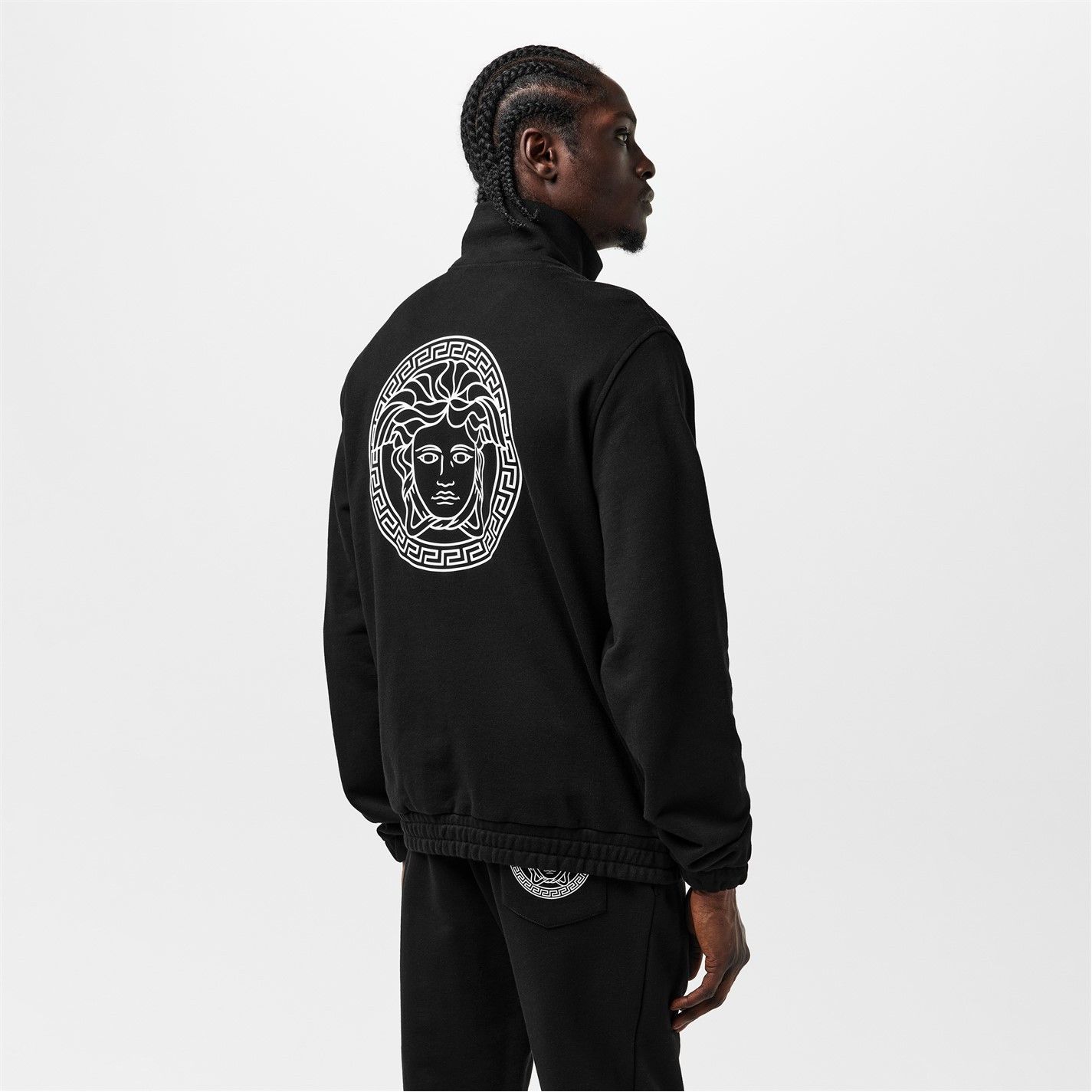 Versace o1g2r1mq0526 Medusa Print Jacket in Black Size US XL / EU 56 / 4 - 4 Thumbnail