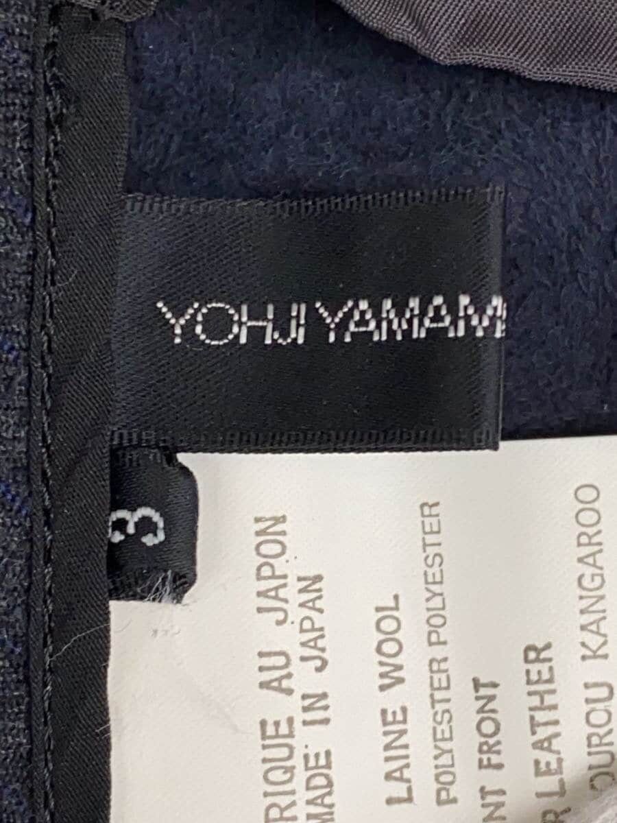 Yohji Yamamoto Leather Wool Shirt Size US L / EU 52-54 / 3 - 3 Thumbnail
