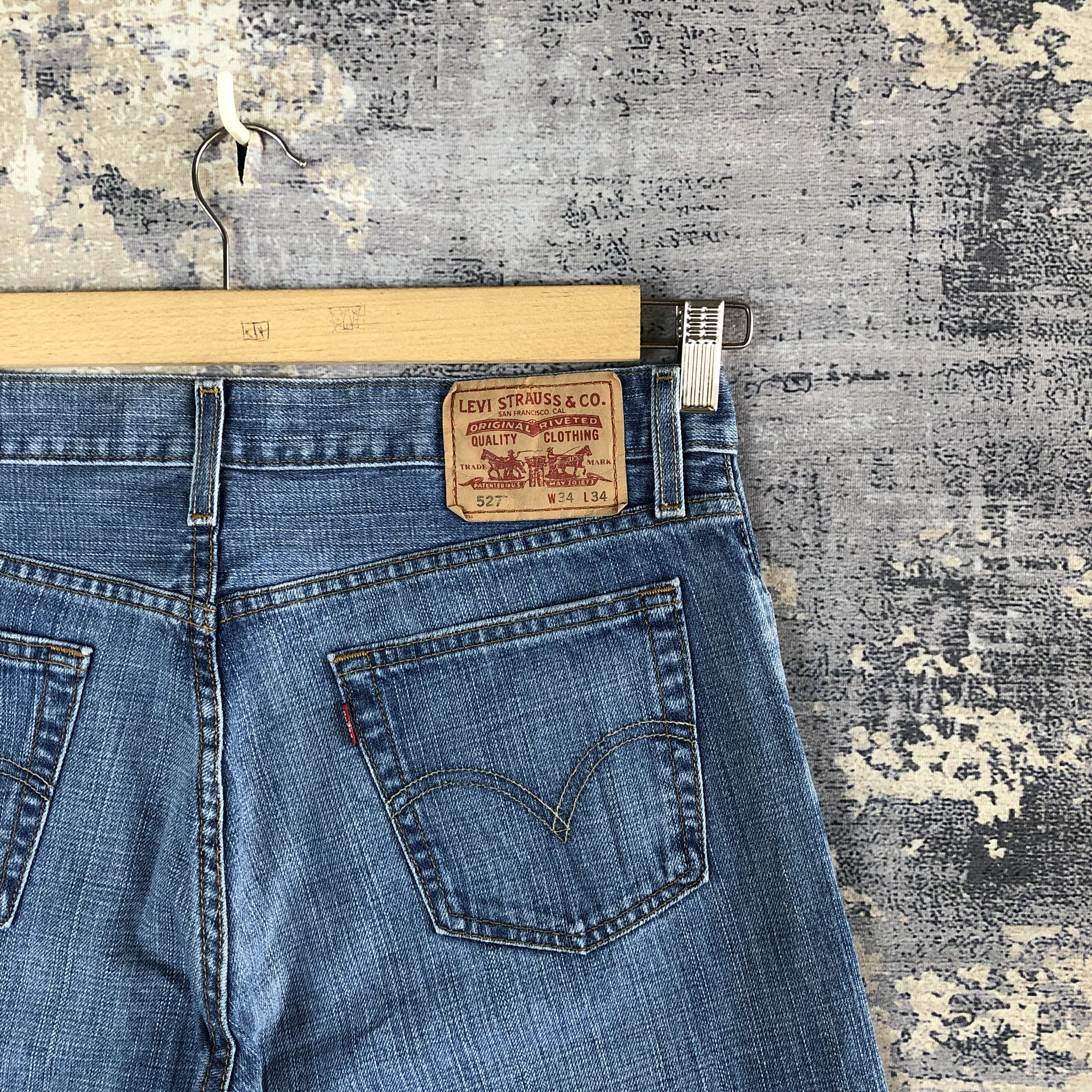 Levi's Vintage Levis 527 Flare Jeans Levi's Wide Leg Boot Cut Denim Size US 32 / EU 48 - 5 Thumbnail