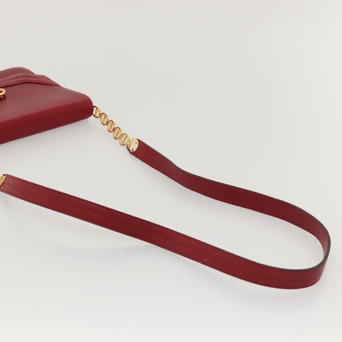 Dior DIOR Shoulder Bag Leather Gold Red Size ONE SIZE - 6 Thumbnail