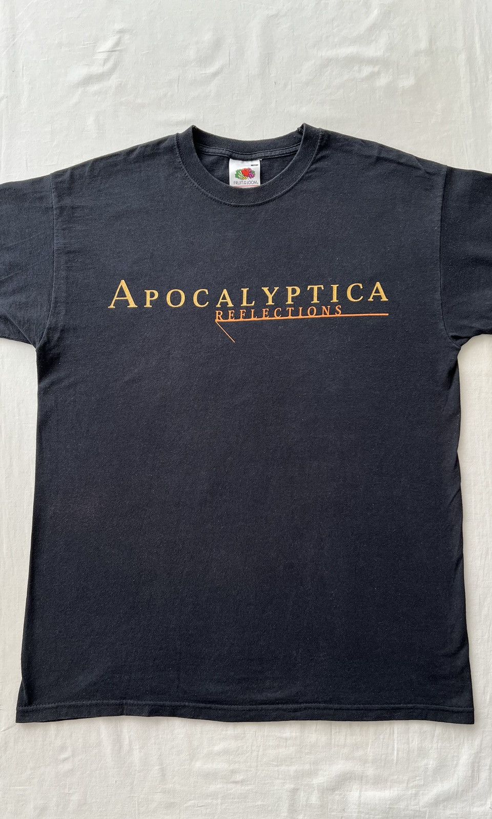 Band Tees Vintage 2000s Apocalyptica Reflections Black T-shirt Size US M / EU 48-50 / 2 - 4 Thumbnail