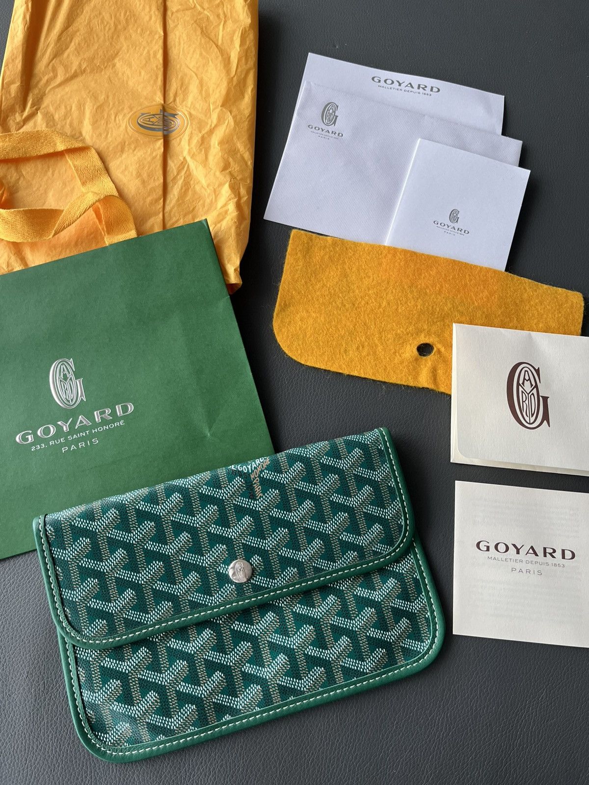 Goyard Goyard Limited Edition XL Clutch Pouch Brand New Super Rare Size ONE SIZE - 1 Thumbnail