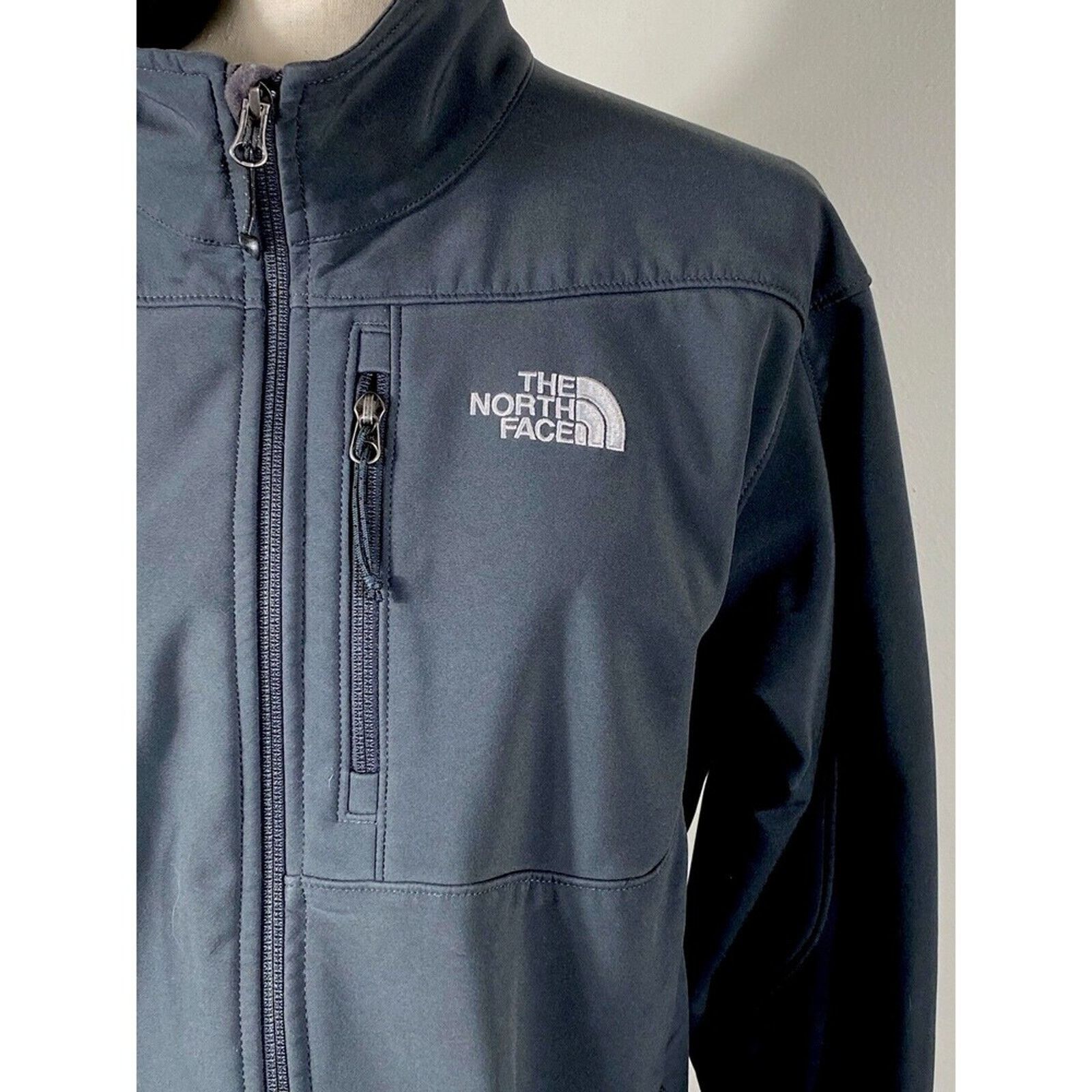 The North Face The North Face APEX GRAY Softshell Jacket Black- Size L AL5C Size US L / EU 52-54 / 3 - 2 Thumbnail
