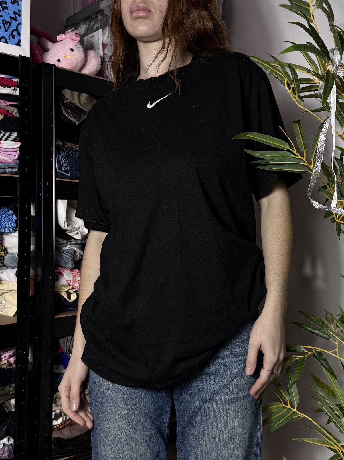 Nike × Vintage VINTAGE NIKE 2000s CENTRAL SWOOSH TEE SHIRT Size US M / EU 48-50 / 2 - 5 Thumbnail