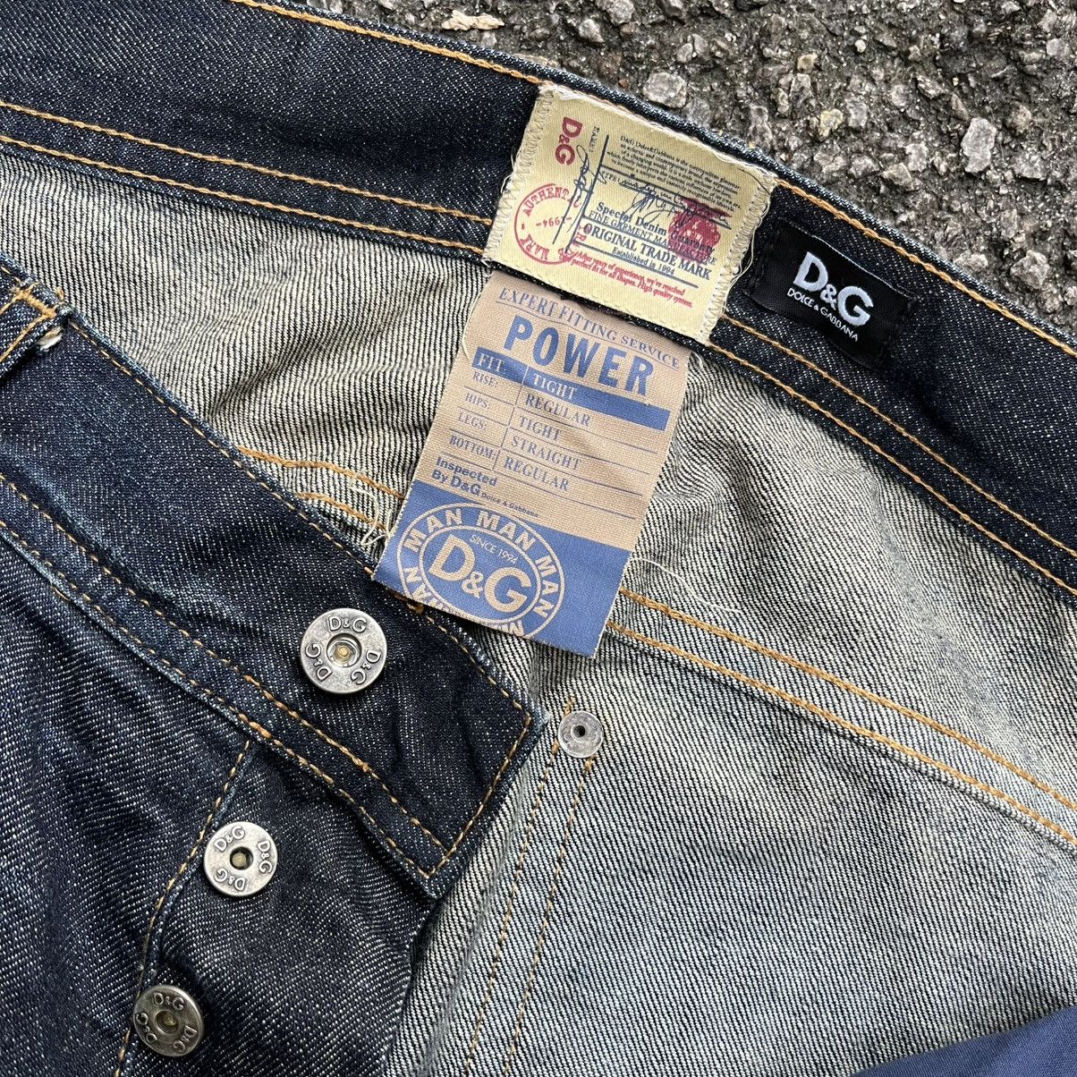 Dolce & Gabbana Y2K Vintage D&G Denim Patches Distressed Jeans Streetwear Size US 34 / EU 50 - 9 Thumbnail