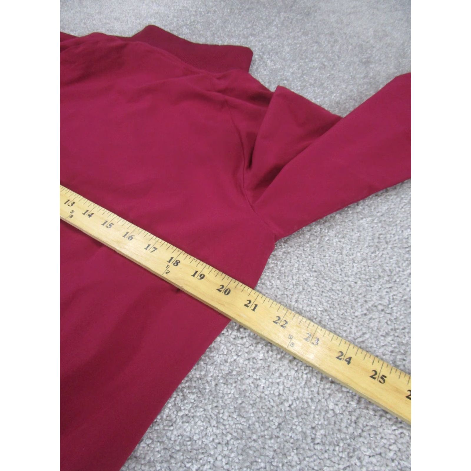 Athleta VINTAGE Athleta Jacket Womens M Brooklyn Burgundy Red Stains Size M / US 6-8 / IT 42-44 - 7 Thumbnail