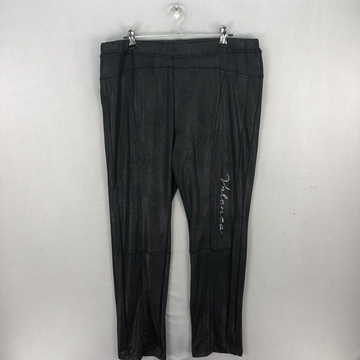 Japanese Brand Valenza Japan Rhinestone Leggings Size 32" / US 10 / IT 46 - 1 Thumbnail