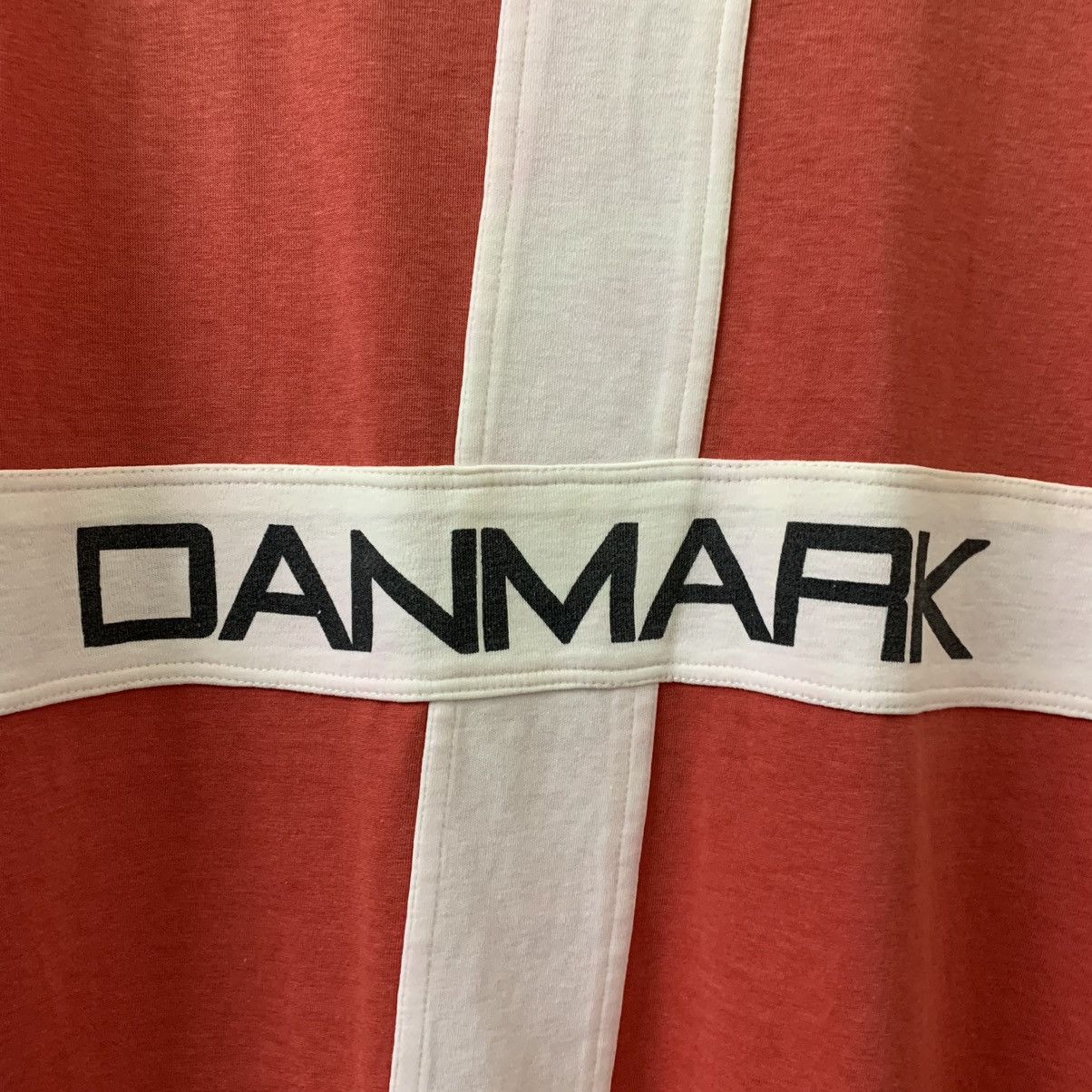 Vintage VTG DANMARK FLAG TEE Size US L / EU 52-54 / 3 - 3 Thumbnail