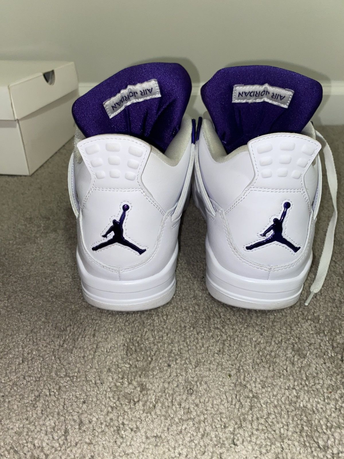 Jordan Brand Metallic Purple Jordan 4 size 9 Size US 9 / EU 42 - 8 Thumbnail