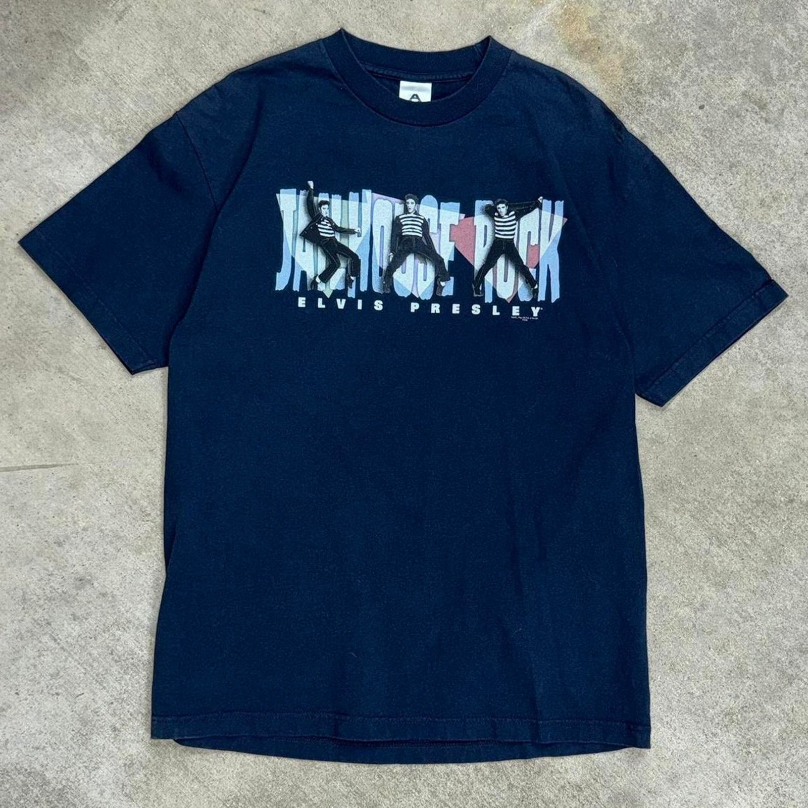 AAA Elvis presley jailhouse rock elvis t-shirt Size US L / EU 52-54 / 3 - 1 Thumbnail