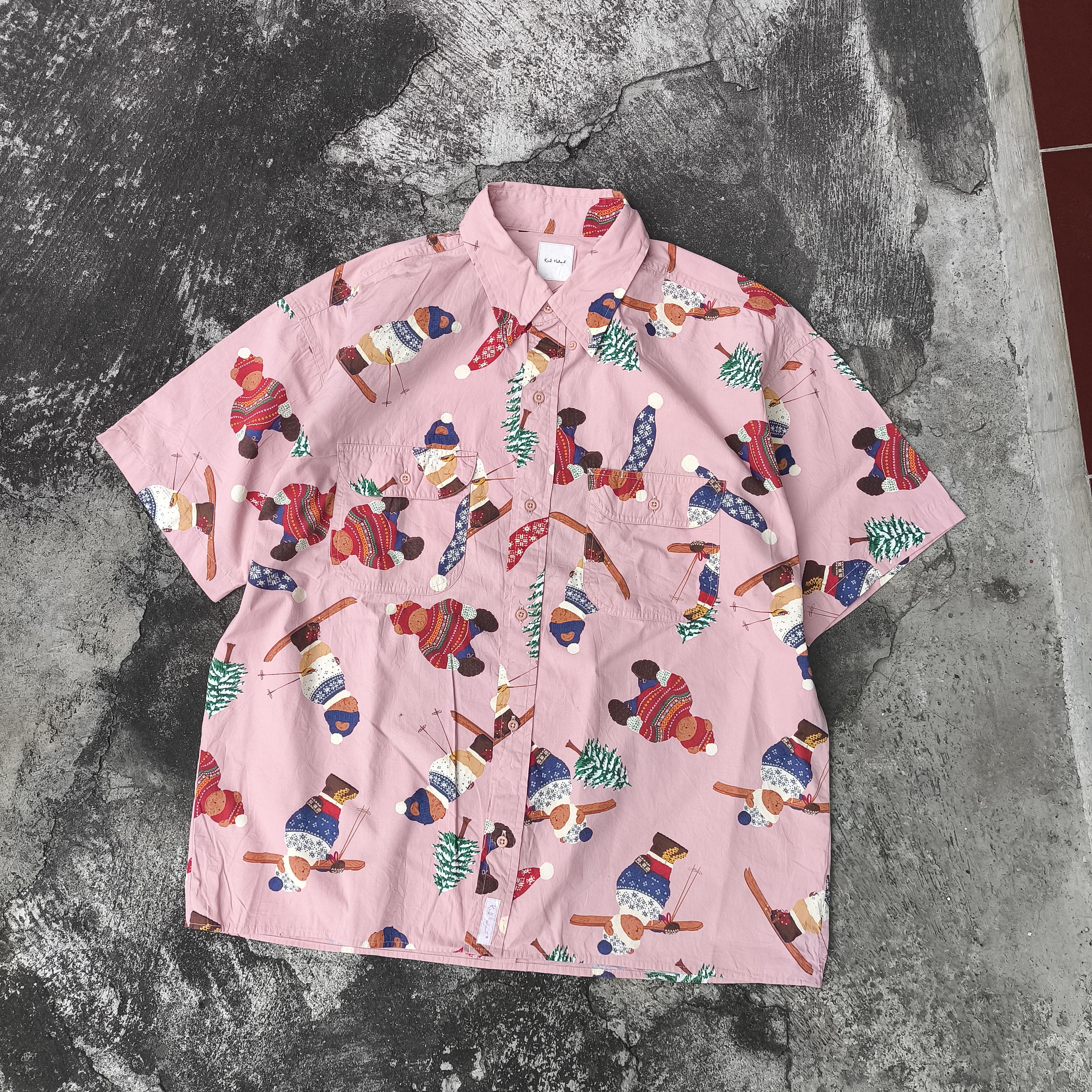 Issey Miyake Karl helmut all over print button up shirt Size US L / EU 52-54 / 3 - 1 Thumbnail