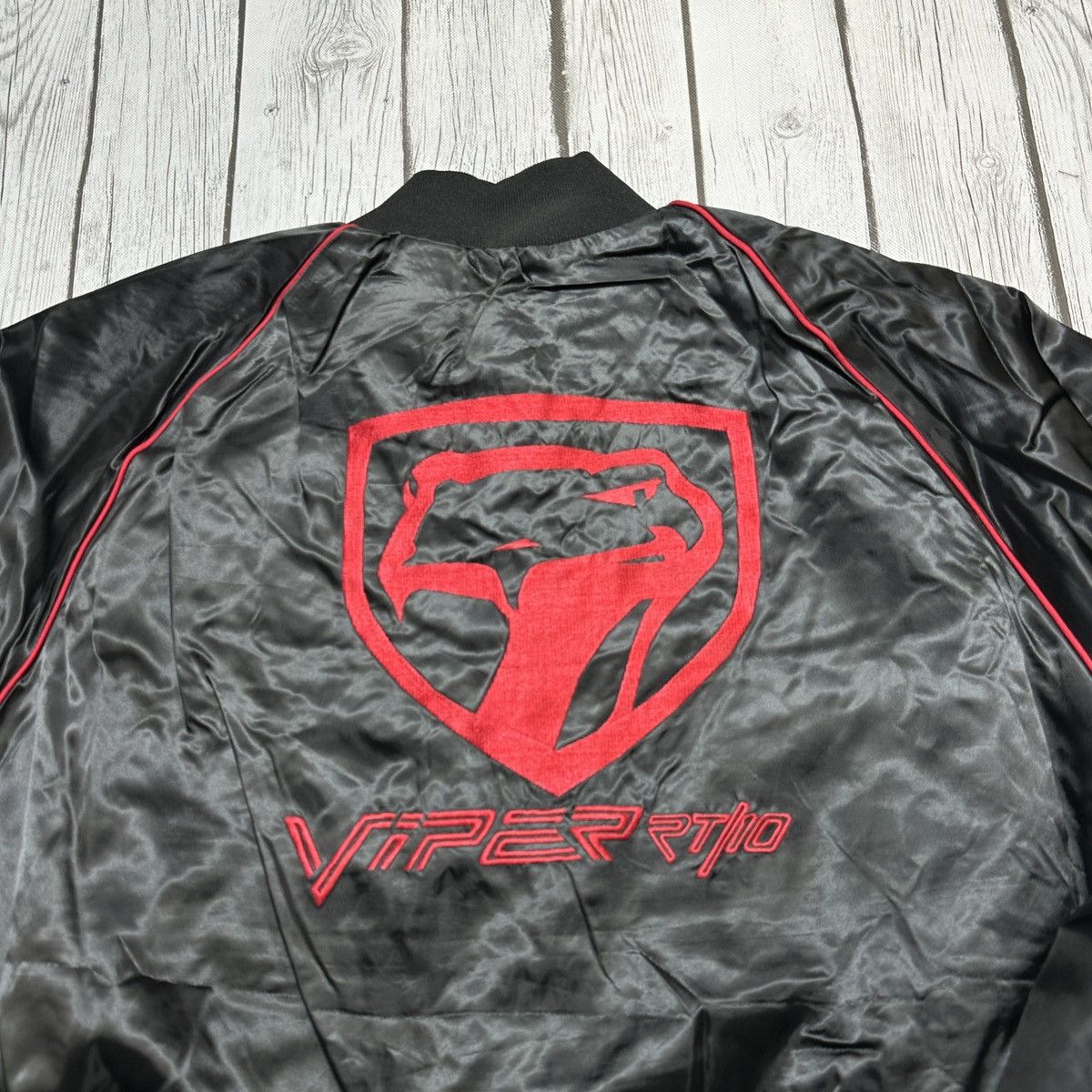 Vintage Vintage Dodge Viper RT/10 bomber jacket Size US XL / EU 56 / 4 - 3 Thumbnail