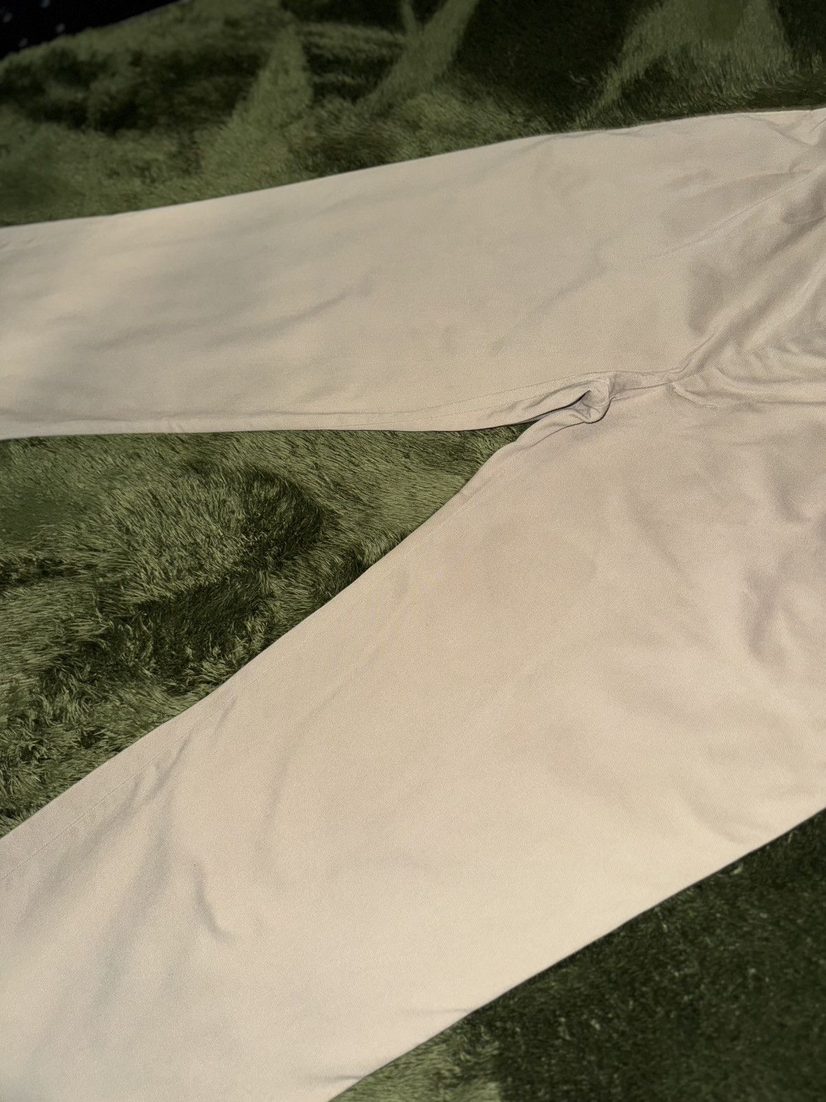 Montbell [90] mont bell japan two tucked washed cotton chino pants Size US 33 - 6 Thumbnail