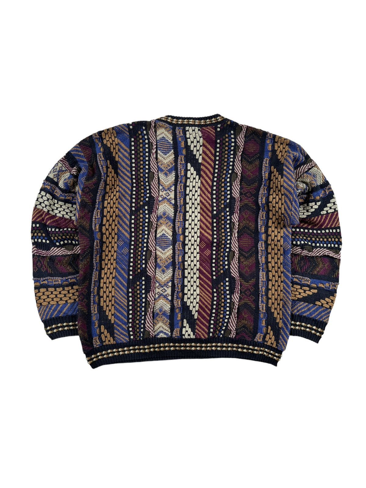 Protege × Vintage Vintage Protege Multicolour Knit Sweater Coogi Size US XL / EU 56 / 4 - 2 Thumbnail