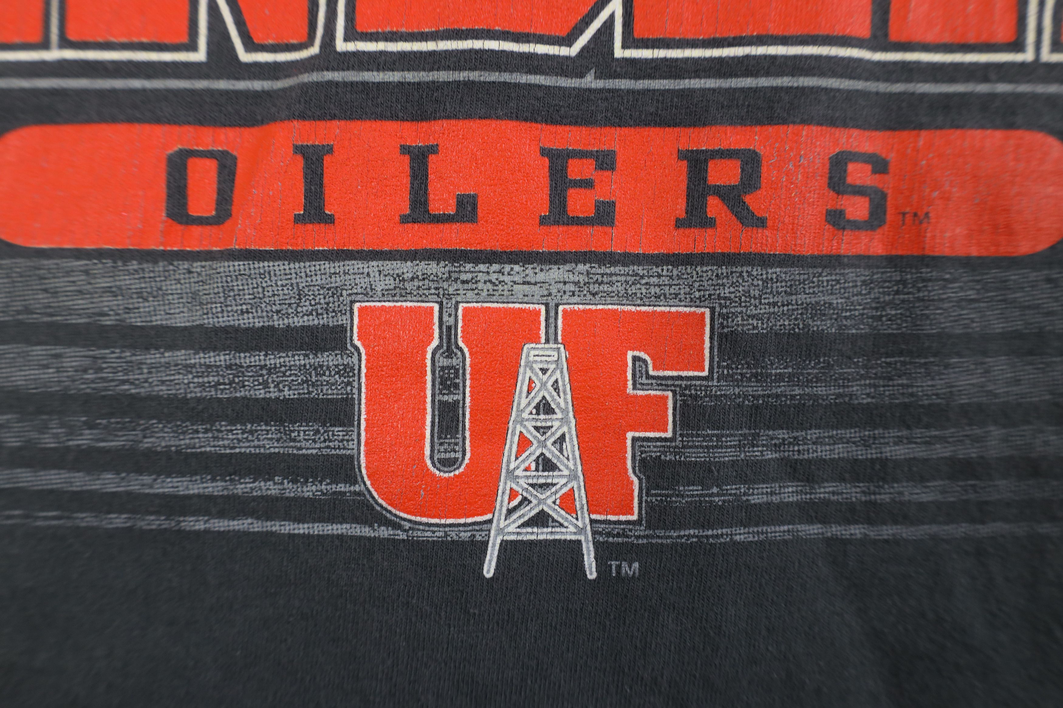 Vintage Vintage 90s University of Findlay Long Sleeve T-Shirt Gray Size US XXL / EU 58 / 5 - 7 Thumbnail