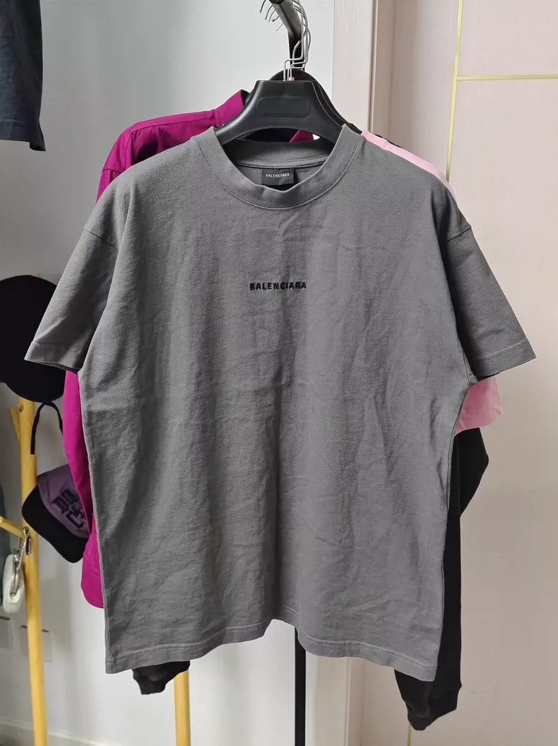 Balenciaga Balenciaga 24SS Embroidered Logo T-shirt - dmc Size US M / EU 48-50 / 2 - 1 Thumbnail