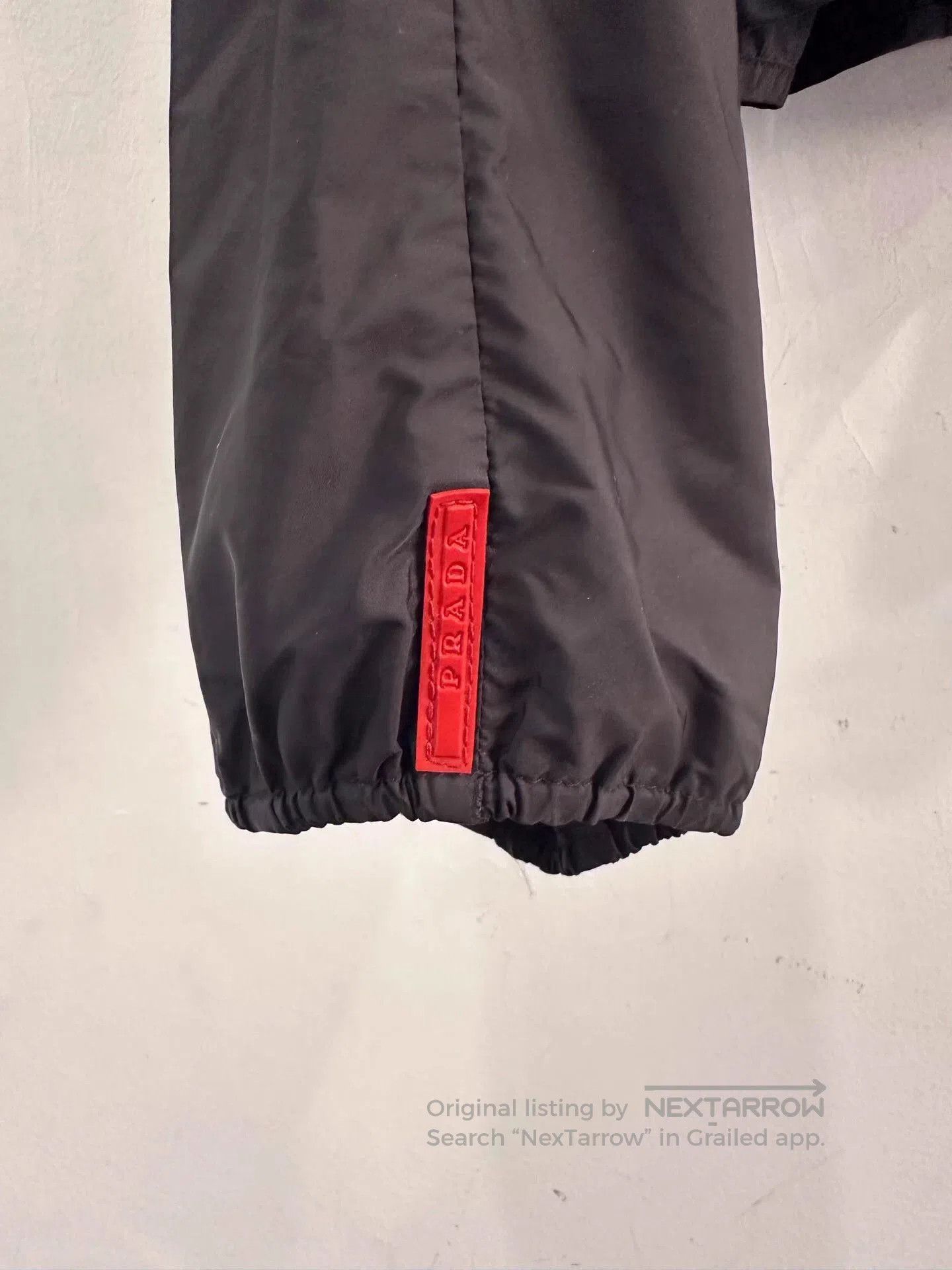 Prada Black Hooded Lightweight Jacket. Size US L / EU 52-54 / 3 - 4 Thumbnail