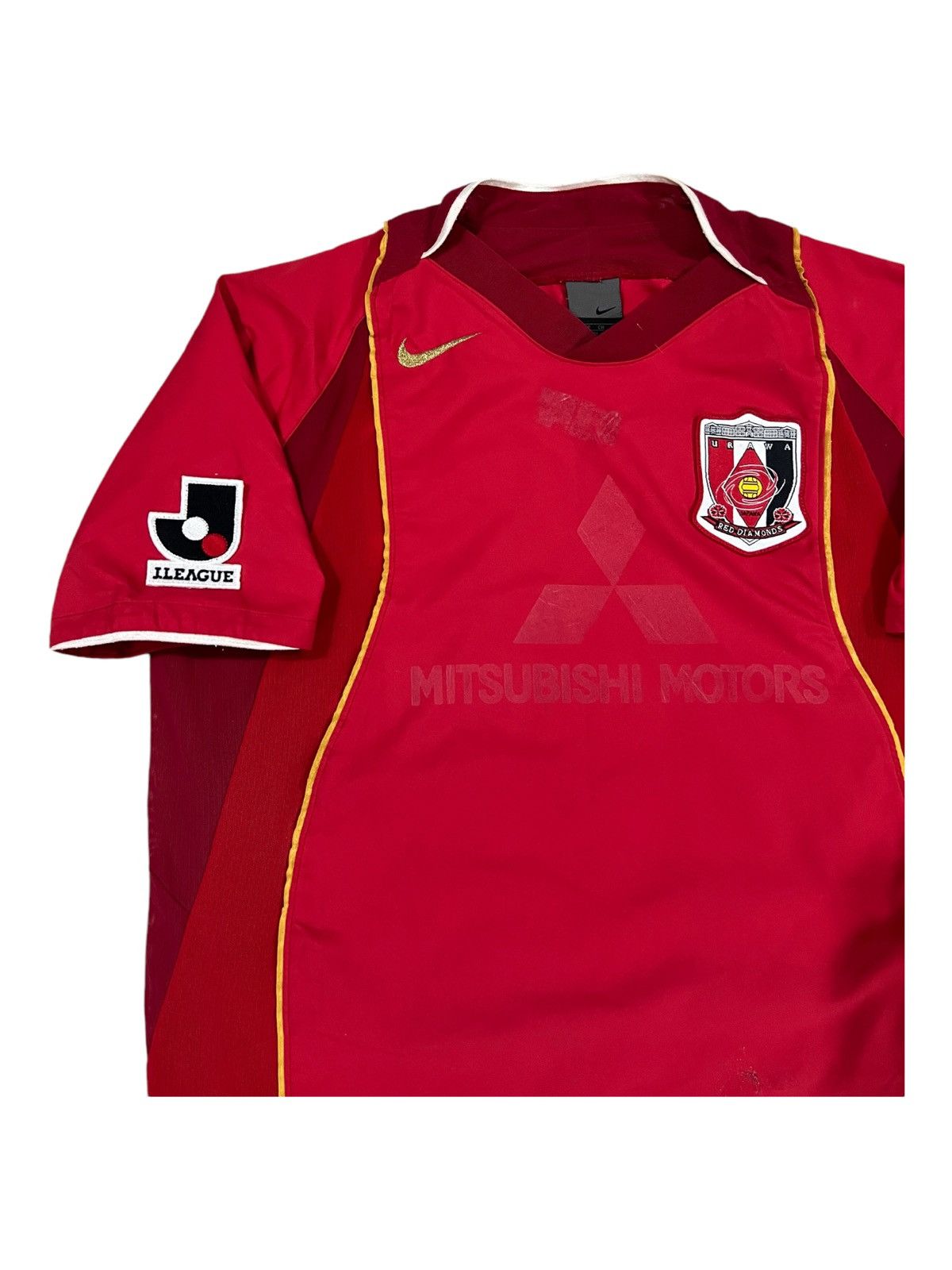 Japanese Brand × Vintage Vintage 2004 Nike Urawa Red Diamond J-League Home Jersey Size US S / EU 44-46 / 1 - 2 Thumbnail