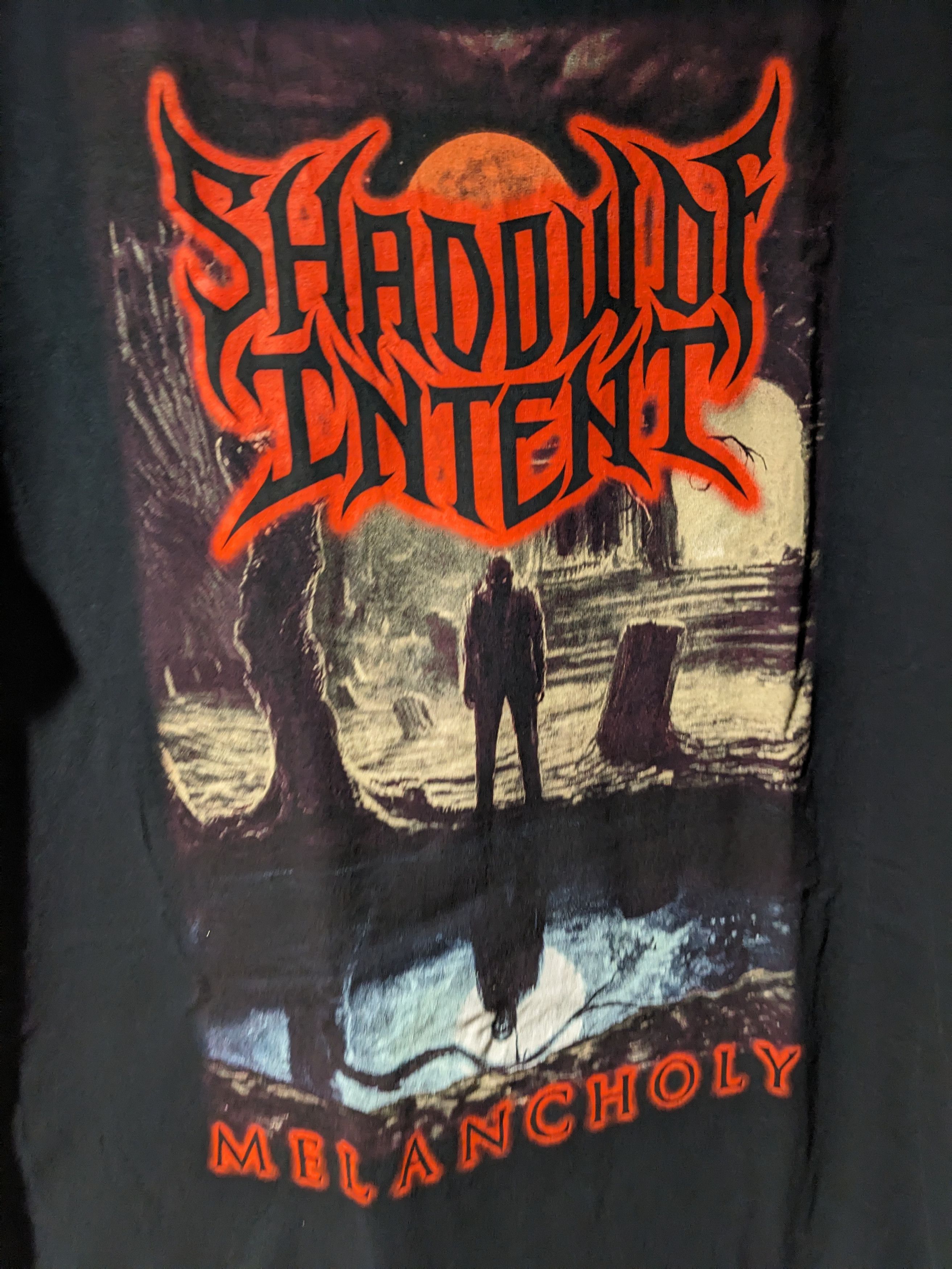 Band Tees Shadow Intent Melancholy Band Tour Black X-Large T-Shirt Size US XL / EU 56 / 4 - 2 Thumbnail