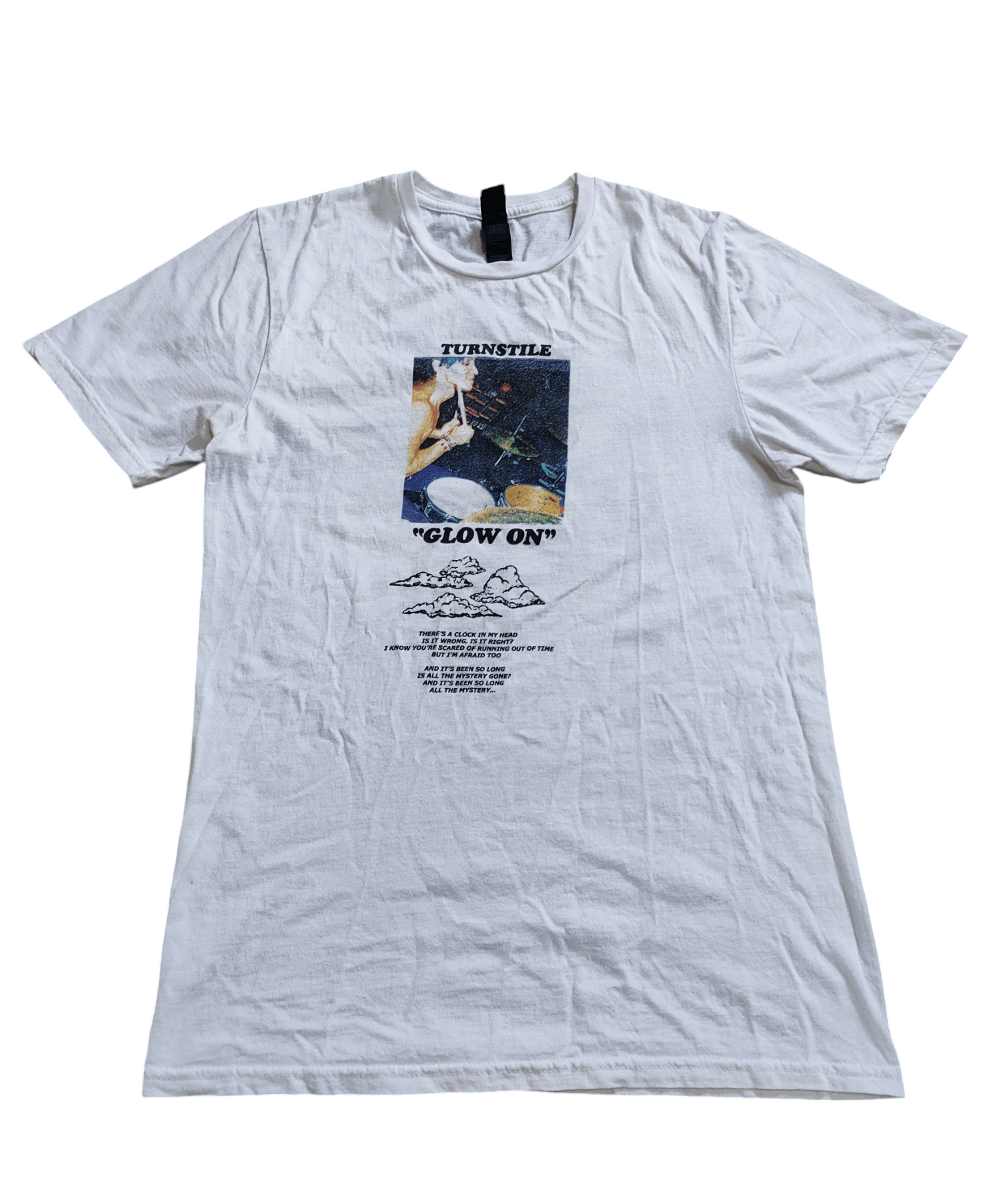 Band Tees TURNSTILE GLOW ON STUDIO ALBUM HARDCORE PUNK PROMO TEE Size US S / EU 44-46 / 1 - 1 Thumbnail