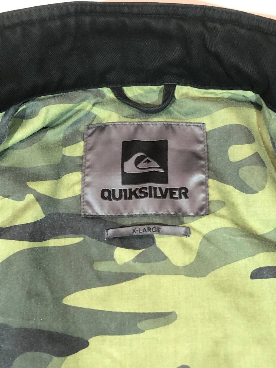 Quiksilver × Vintage Quiksilver Vintage Jacket Camo Size US L / EU 52-54 / 3 - 13 Thumbnail