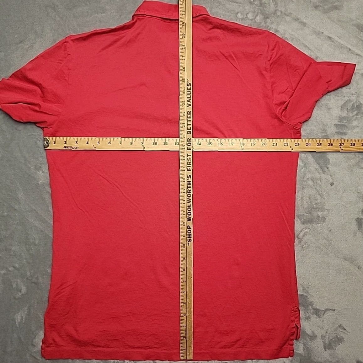Ralph Lauren VINTAGE Polo Golf Ralph Lauren Shirt Mens L Red Lisle 100% Pima Cotton Casual Size US L / EU 52-54 / 3 - 7 Thumbnail