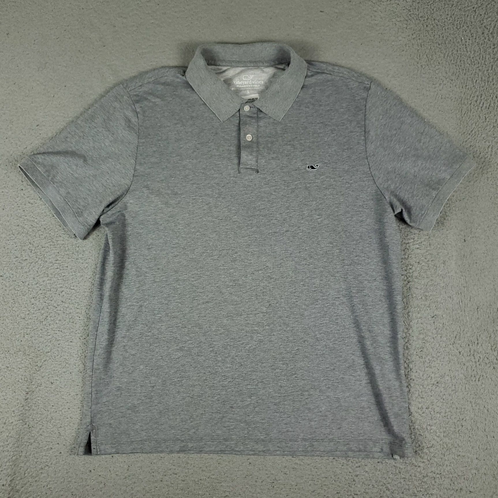 Vineyard Vines Vineyard Vines Polo Shirt Mens Large Gray Whale Short Sleeve Casual Size US L / EU 52-54 / 3 - 2 Thumbnail