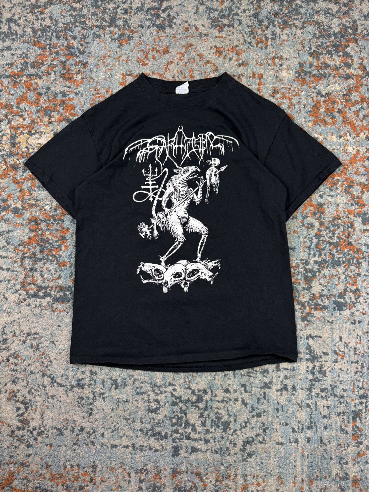 Band Tees × Vintage Rare vintage 00s Svarttjern norwegian black metal band tee Size US M / EU 48-50 / 2 - 1 Thumbnail