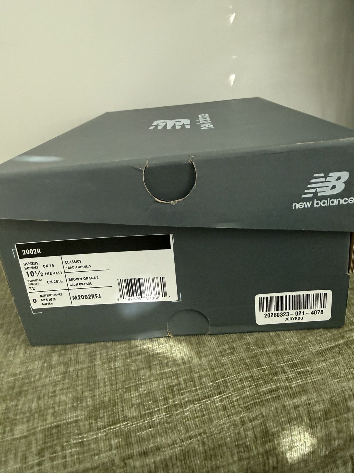 New Balance New Balance 2002R sz 10.5 Size US 10.5 / EU 43-44 - 5 Thumbnail