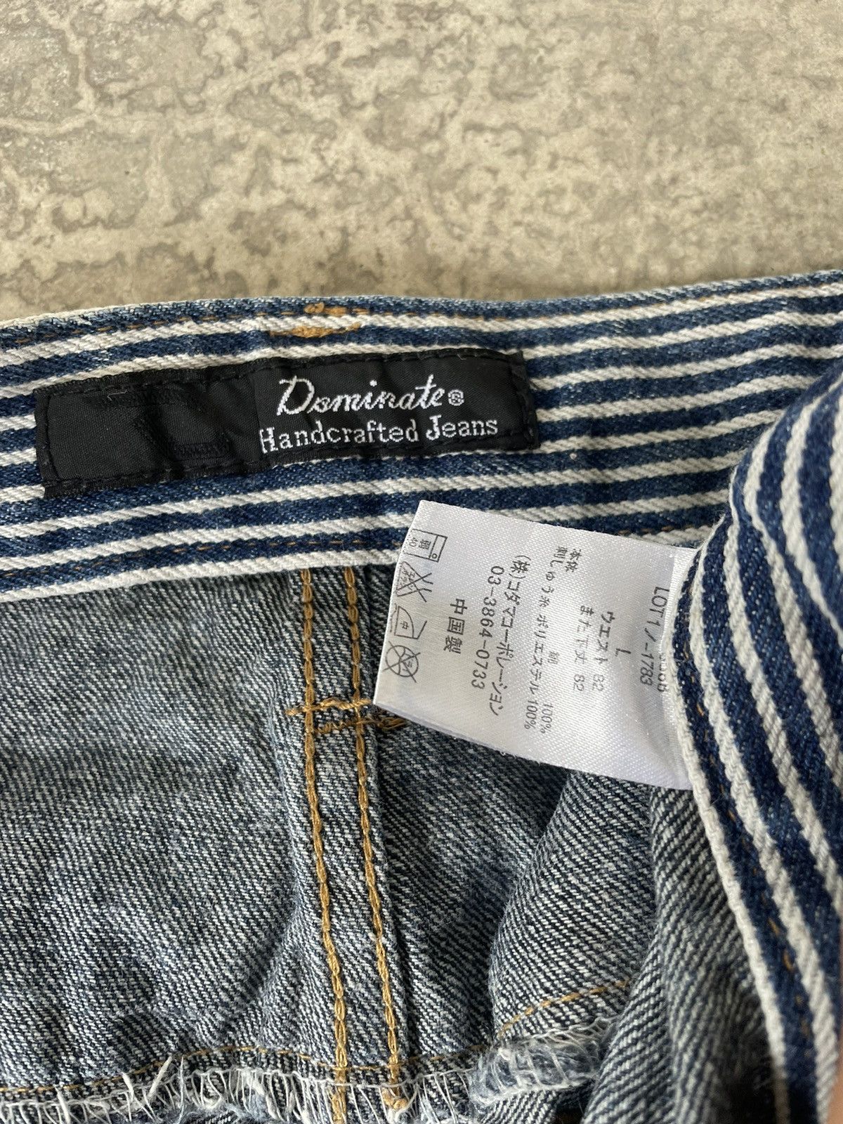 If Six Was Nine Vintage Dominate Double Waist Denim Pants Size US 32 / EU 48 - 9 Thumbnail
