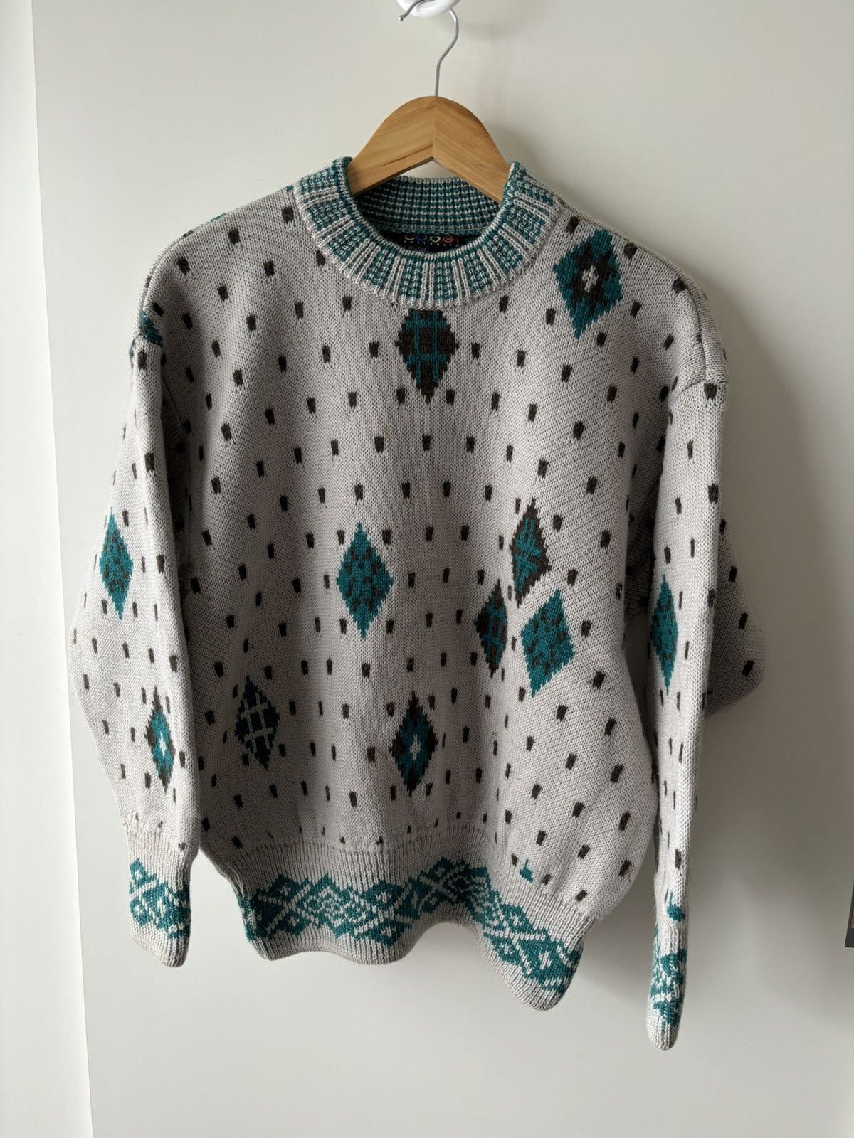 Coogi × Vintage Coogi Vintage Knit Sweater Size US S / EU 44-46 / 1 - 1 Thumbnail