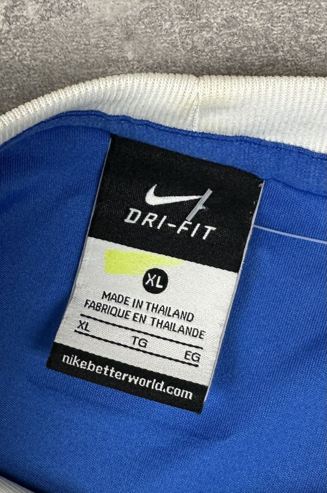 Nike Nike Brighton & Hove Albion Home 2014/16 Soccer Jersey Size US XL / EU 56 / 4 - 9 Thumbnail