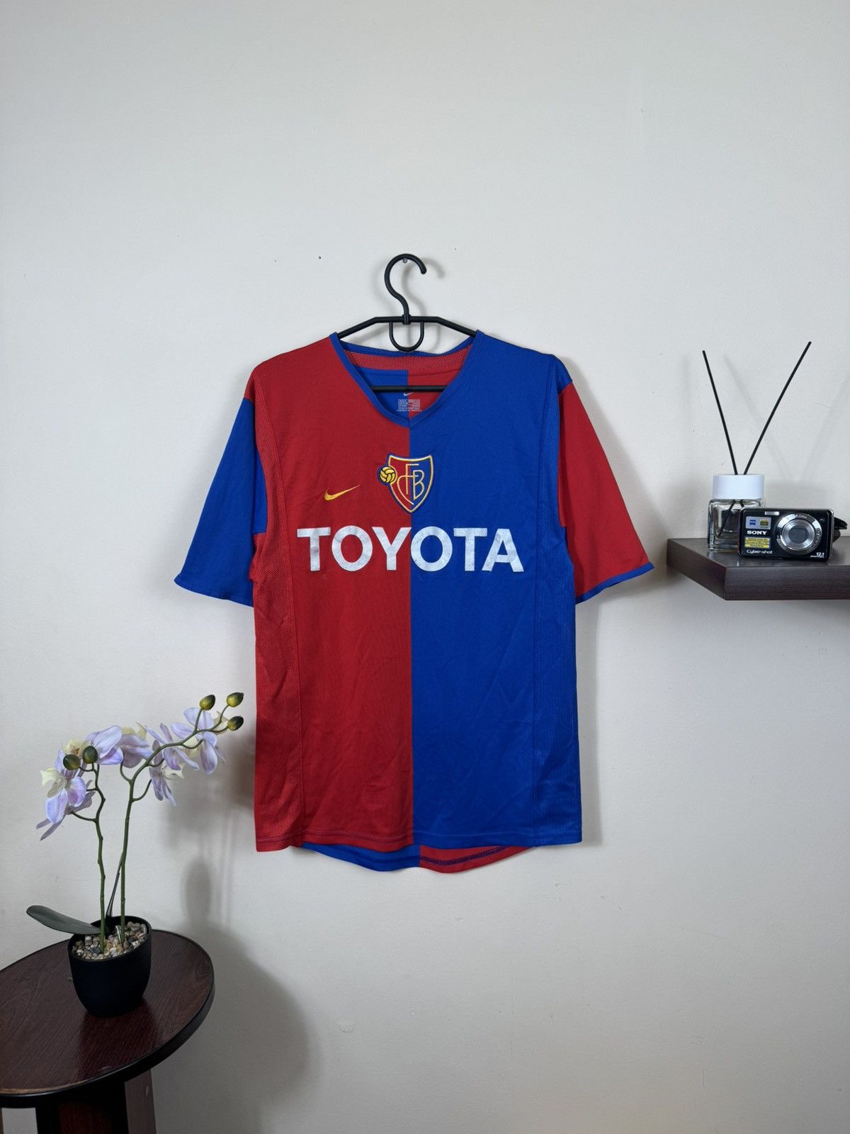Nike Nike FC Basel Jersey 2002-04 #13 Gimenez Soccer Signature S Size US S / EU 44-46 / 1 - 1 Thumbnail
