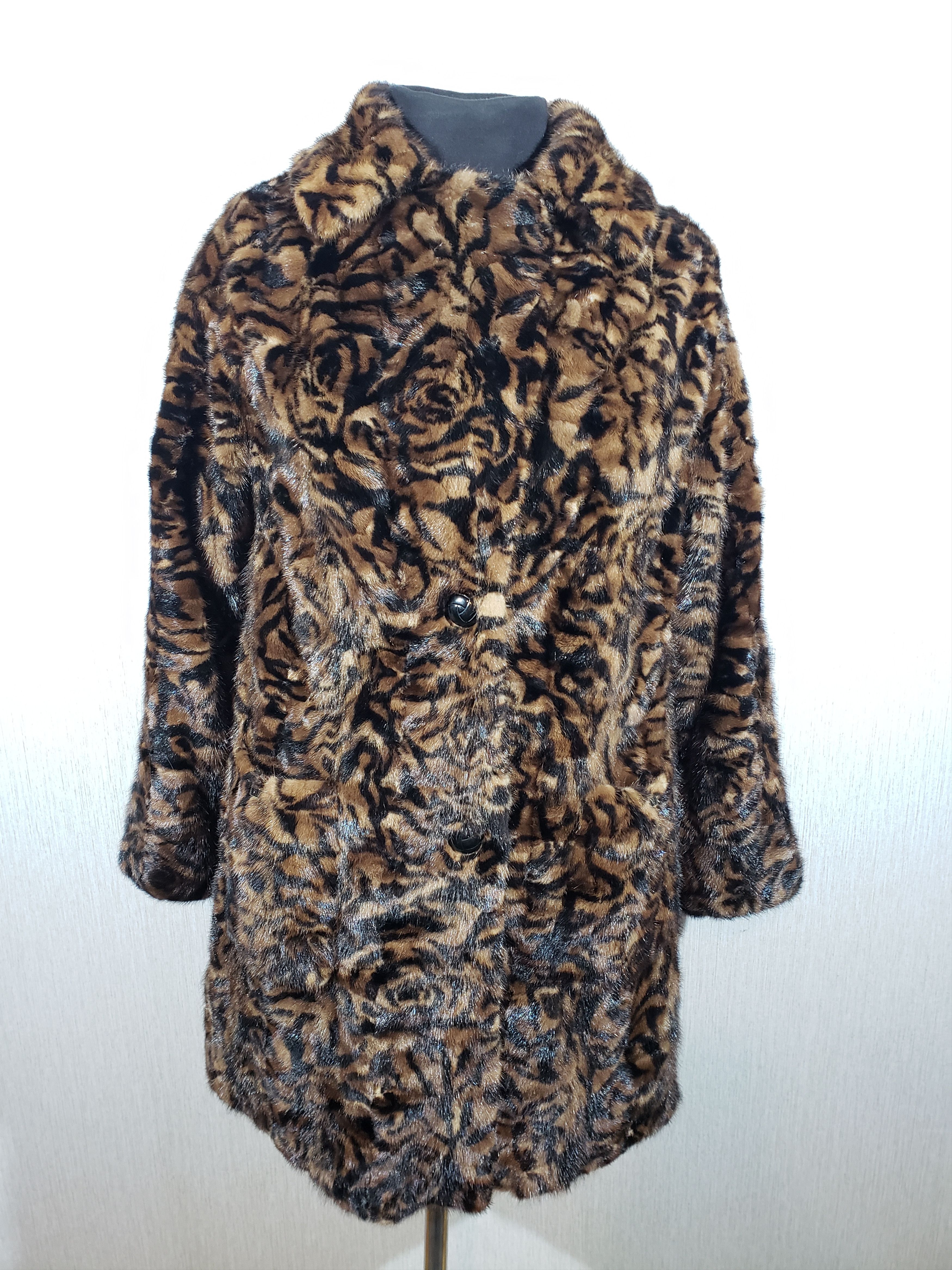 Other Stylish women's mink fur coat. Size L / US 10 / IT 46 - 2 Thumbnail