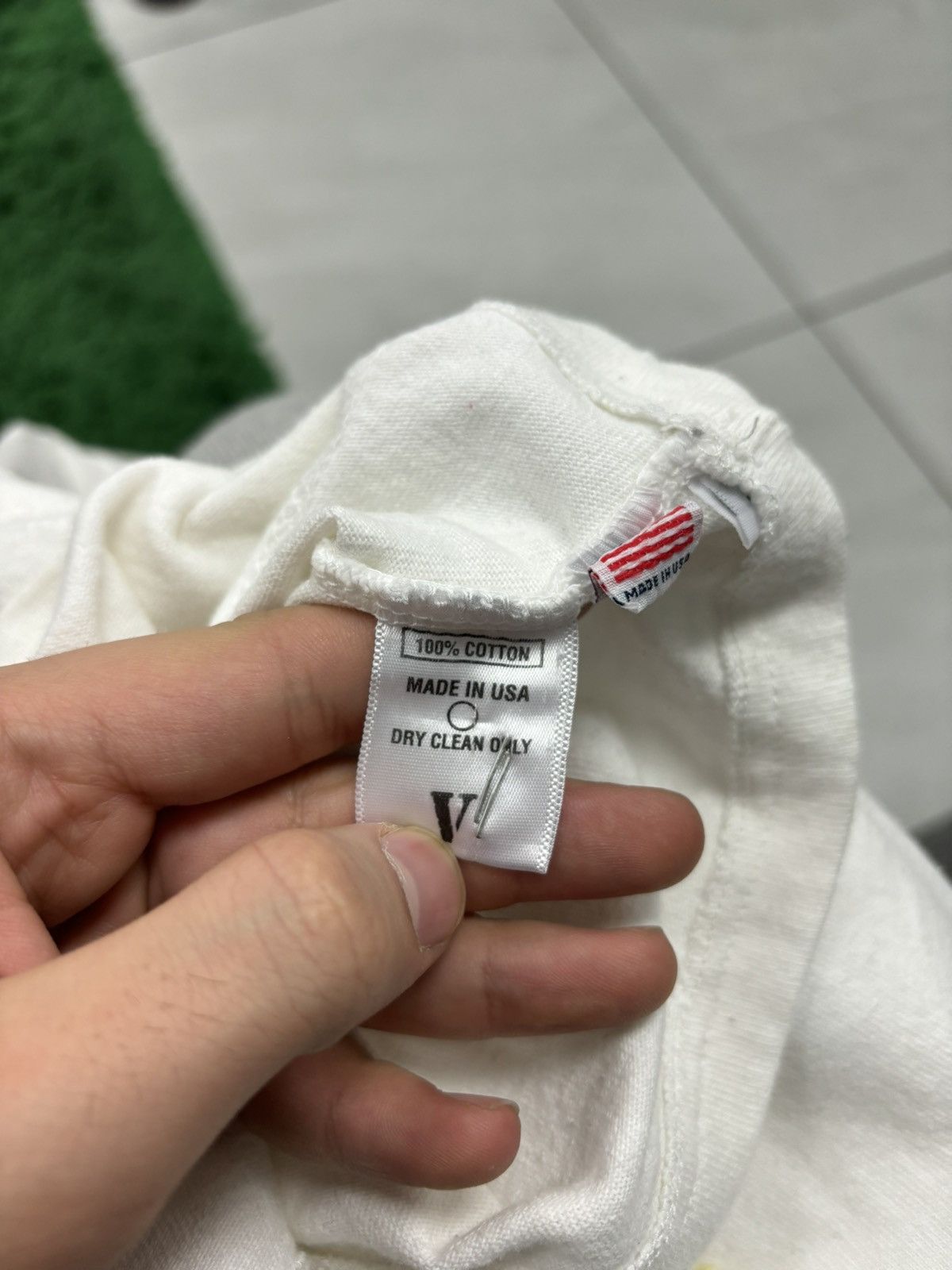 Vlone Vlone No Cap Stop Snitching T Shirt White Small Size US S / EU 44-46 / 1 - 4 Thumbnail