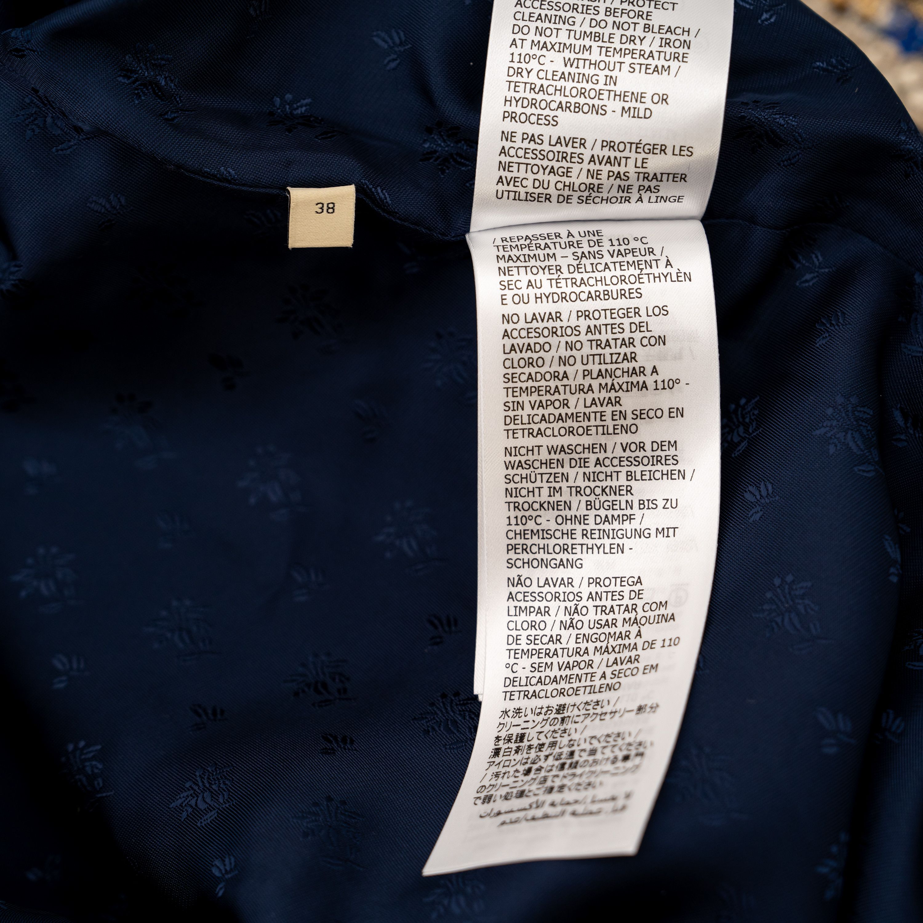 Gucci 38 XS - Gucci Lame Check Wool Tweed Jacket Red Blue Yellow Size XS / US 0-2 / IT 36-38 - 11 Thumbnail