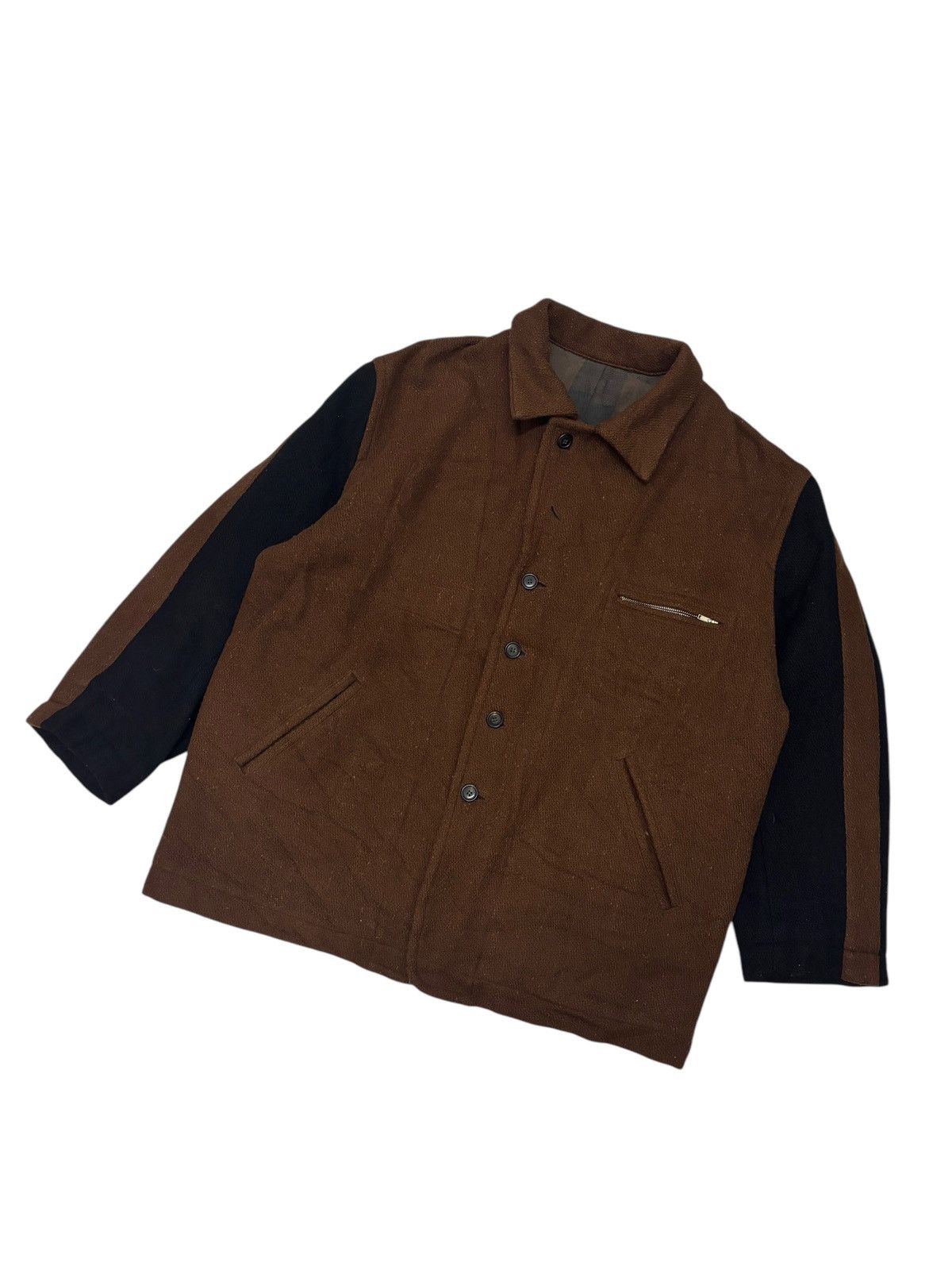45rpm VINTAGE 45 RPM STUDIOS WOOL UTILITY JACKET Size US L / EU 52-54 / 3 - 12 Thumbnail
