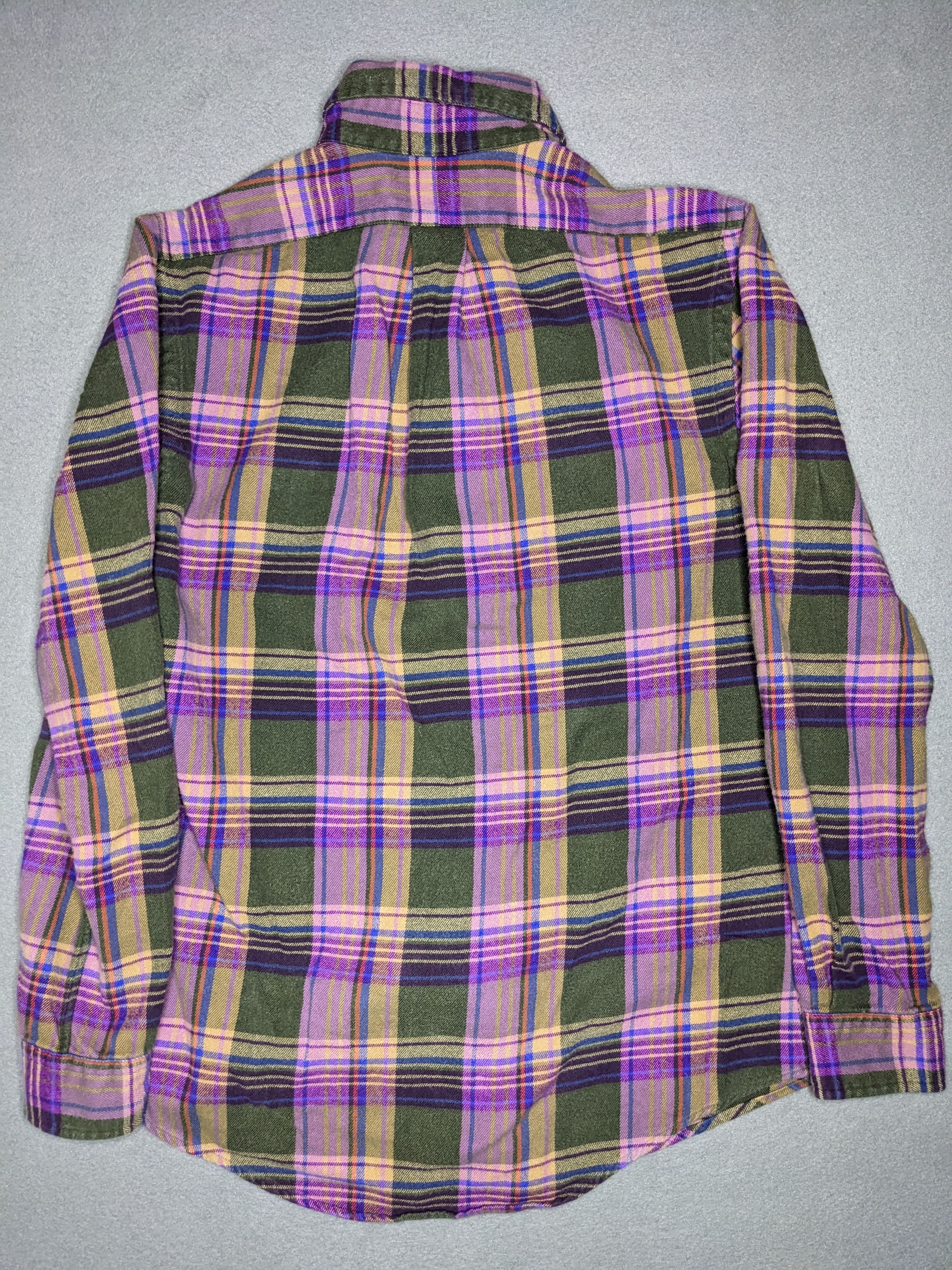 Polo Ralph Lauren Polo Ralph Lauren Flannel Plaid Shirt Mens Small Pony Size US S / EU 44-46 / 1 - 3 Thumbnail