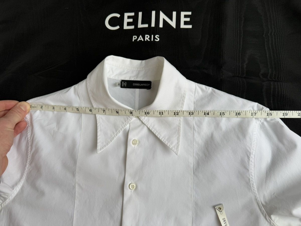 Dsquared2 FW13 Dsquared logo dinner dress shirt big collar rare 48 Size US M / EU 48-50 / 2 - 4 Thumbnail