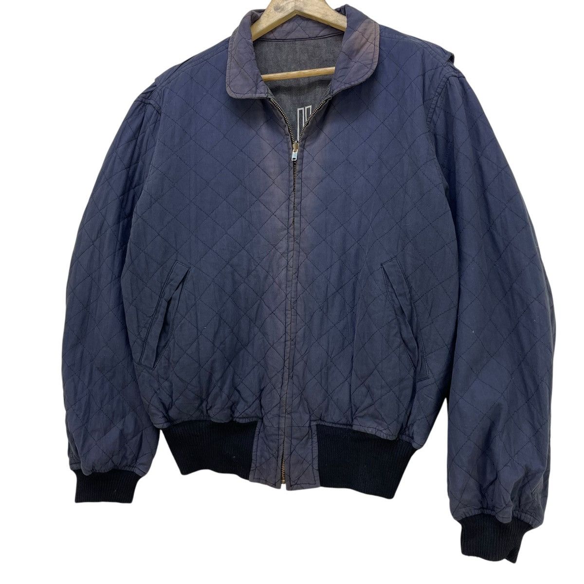 Issey Miyake × Japanese Brand × Pink House 💥Vintage 90s Pink House Reversible Spellout Logo Jacket Size US M / EU 48-50 / 2 - 4 Thumbnail