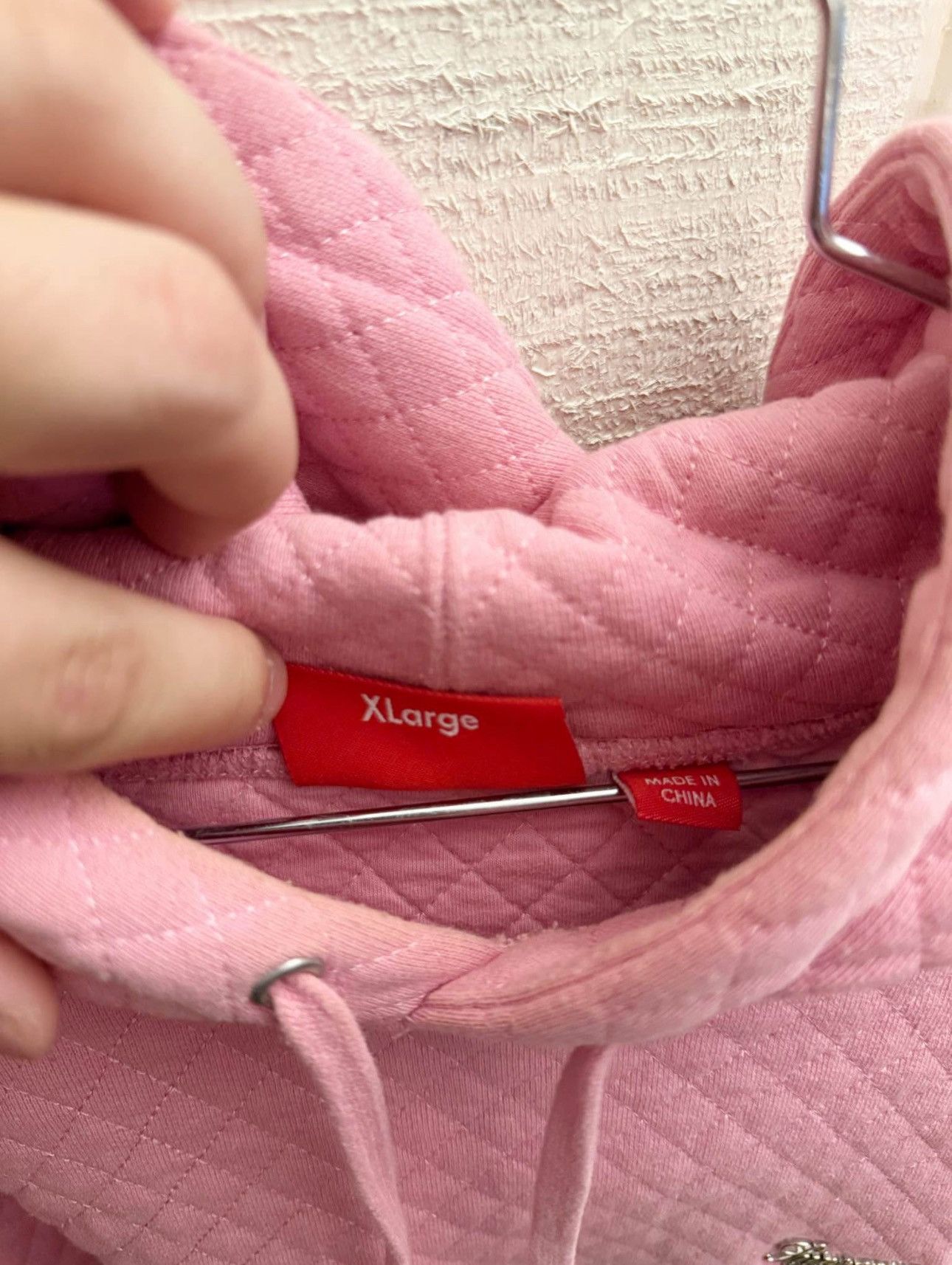 Supreme Supreme Micro Quilted Hooded SS ‘Dusty Pink' X-Large 25x28” Size US XL / EU 56 / 4 - 3 Thumbnail
