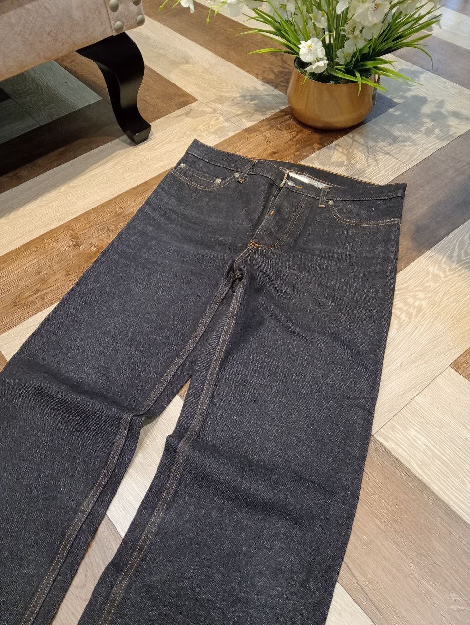 Issey Miyake ZUCCA TRAVAIL VINTAGE ISSEY MIYAKE BAGGY DENIM PANTS Size US 32 / EU 48 - 4 Thumbnail