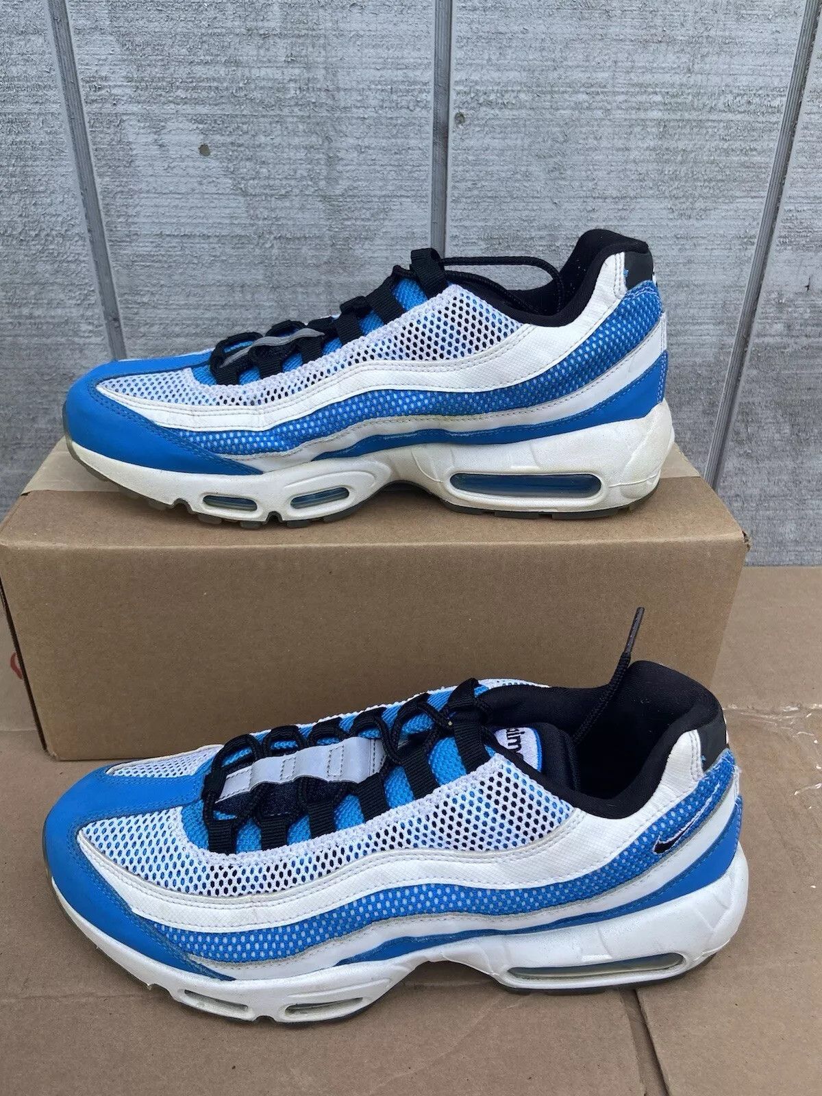 Nike Nike Air Max 95 Essential Photo Blue Black White Ice 10.5m Size US 10.5 / EU 43-44 - 2 Thumbnail
