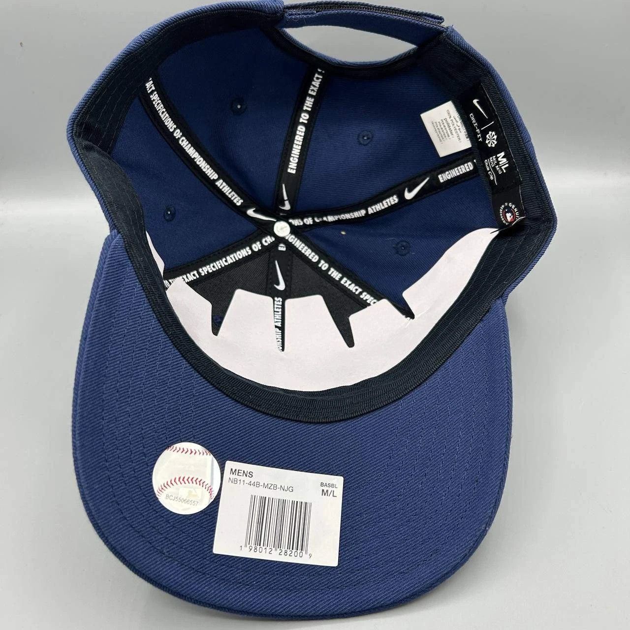 Nike Milwaukee Brewers x Nike Club Hat Men M-L Dri-Fit Strap Back Size ONE SIZE - 2 Thumbnail