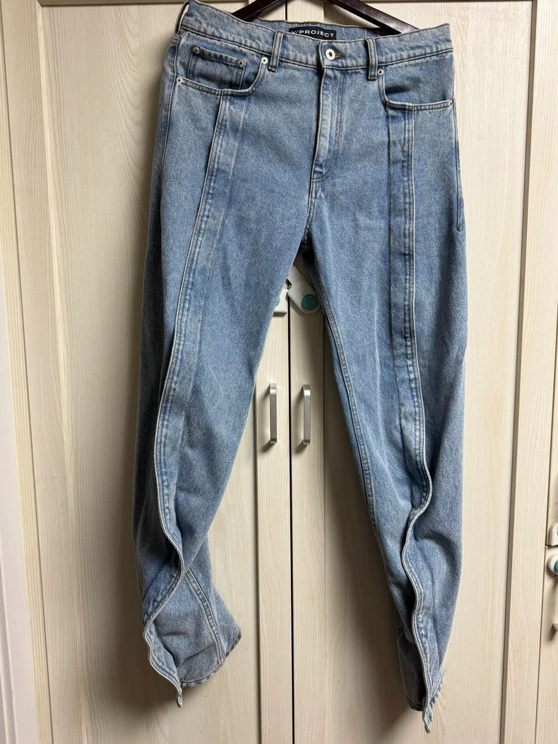 Y/Project Deconstructed Denim Jeans - dmc