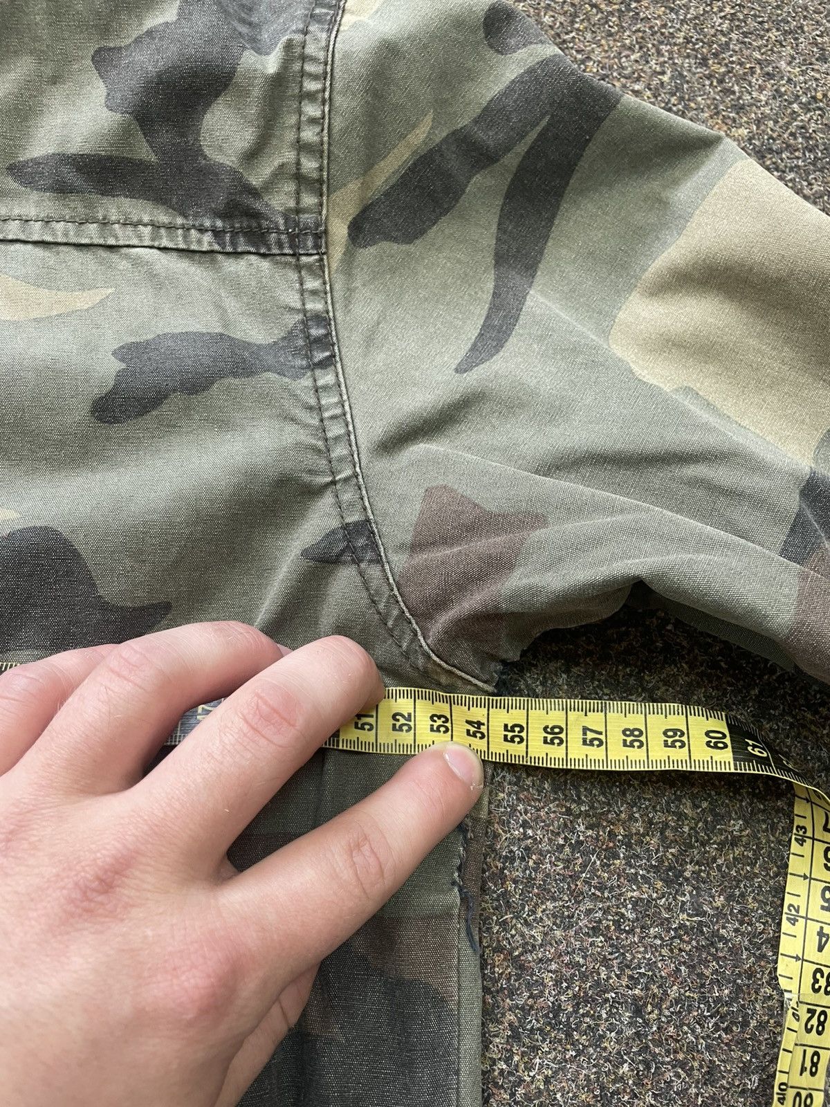 Vintage Vintage Y2K Camo Military Jacket Gorpcore Archive Streetwear Size S / US 4 / IT 40 - 9 Thumbnail