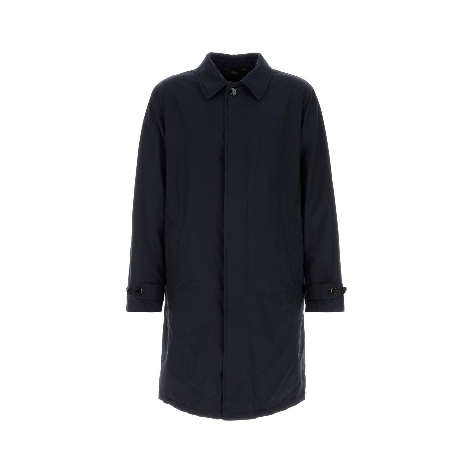 Brioni BRIONI Midnight Blue Silk Overcoat New & Authentic (Men's si Size US XL / EU 56 / 4 - 1 Thumbnail